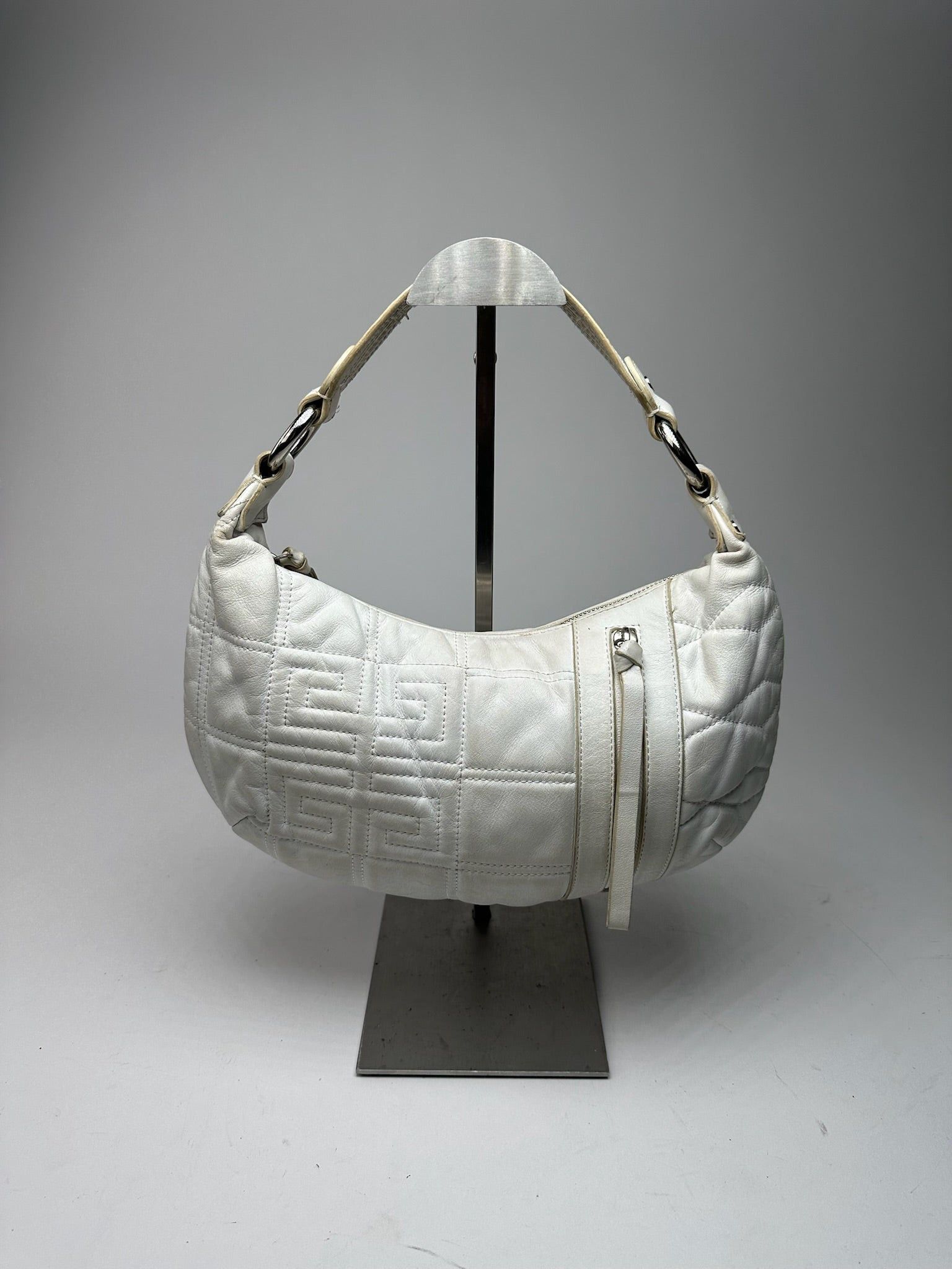 Givenchy Vintage Cotton Leather bag white Size ONE SIZE - 1 Thumbnail