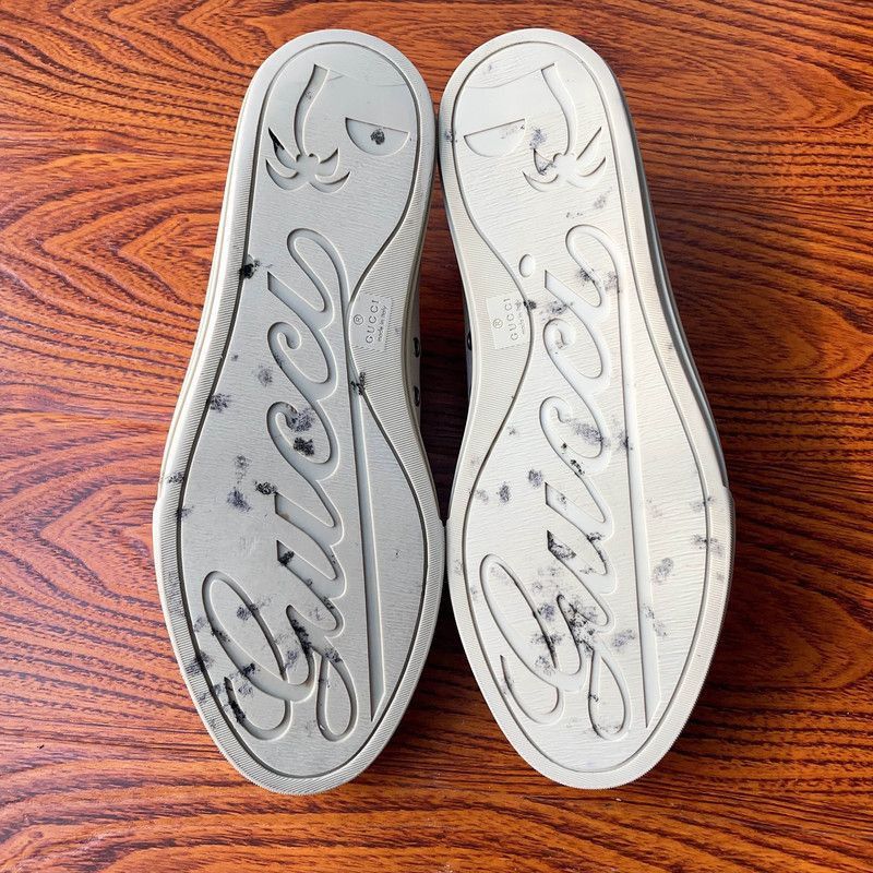 Gucci Gucci Casual White Sneakers for Men Size US 12.5 / EU 45-46 - 4 Thumbnail