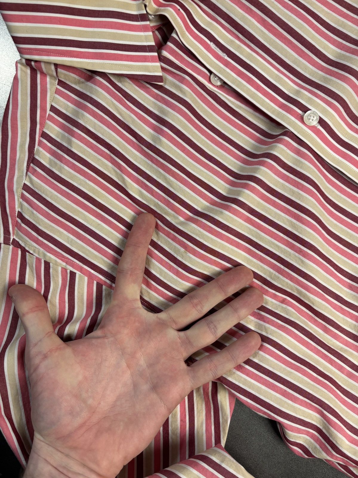 Sean John × Vintage 2000s Sean John Button Up Y2K Vintage Dress Shirt Affliction Size US S / EU 44-46 / 1 - 8 Thumbnail