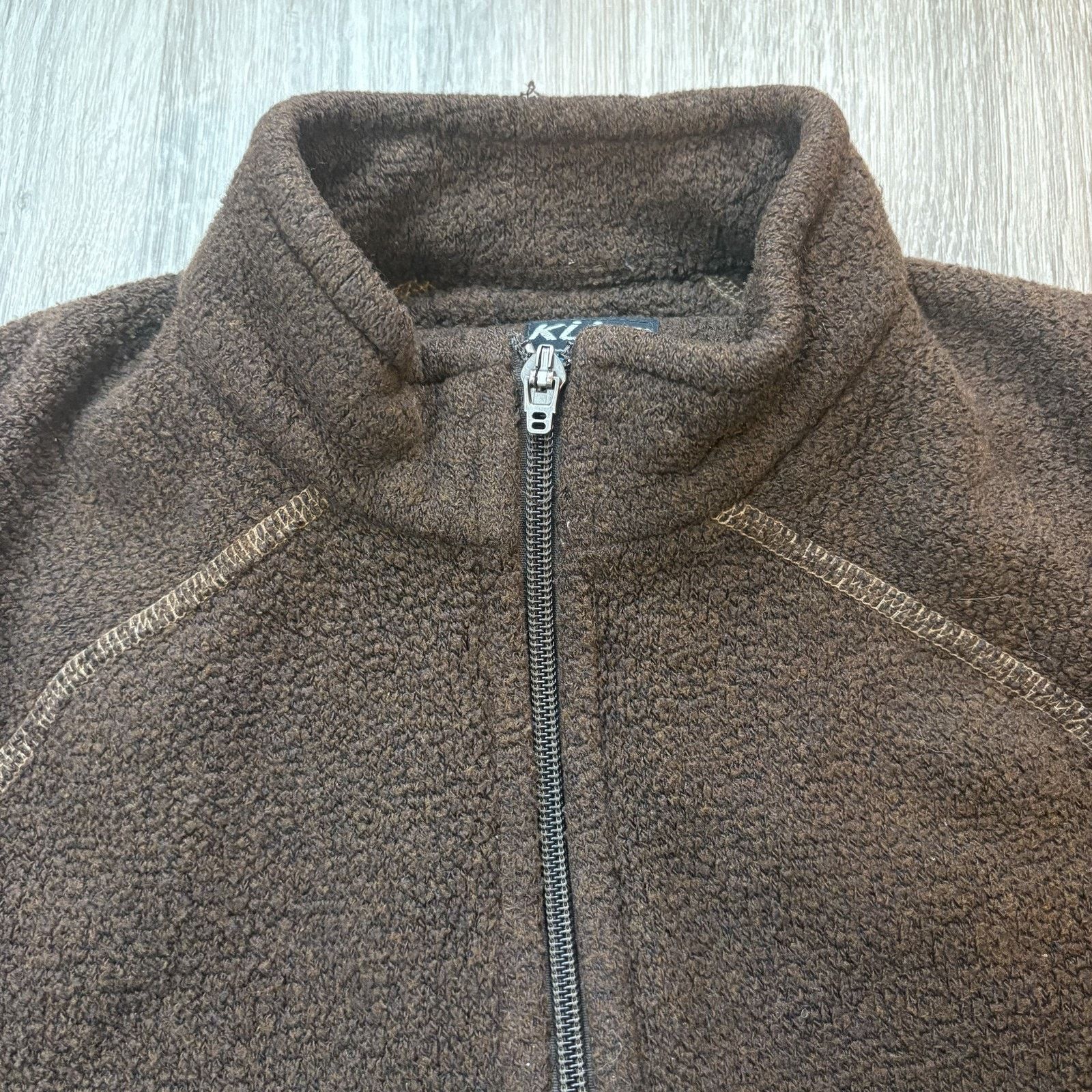 Kuhl Kuhl Women's Alfpaca Fleece Jacket XS Brown Full Zip Outdoor Size XS / US 0-2 / IT 36-38 - 3 Thumbnail
