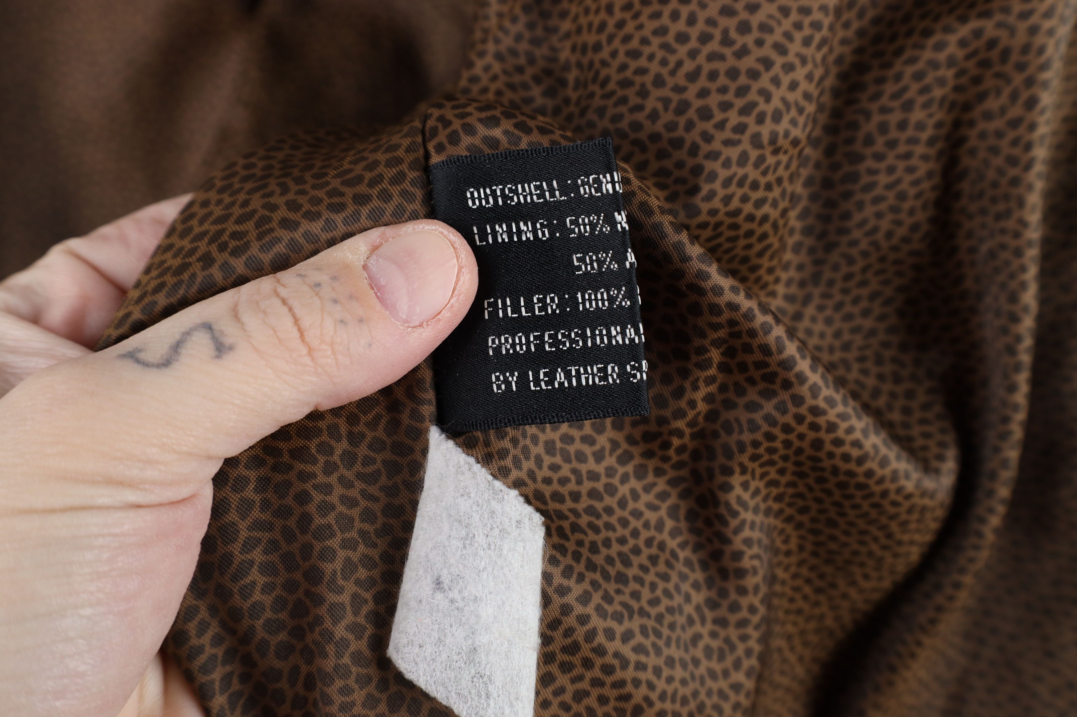 Vintage Vintage 90s Streetwear One Button Suede Leather Jacket Size S / US 4 / IT 40 - 12 Thumbnail