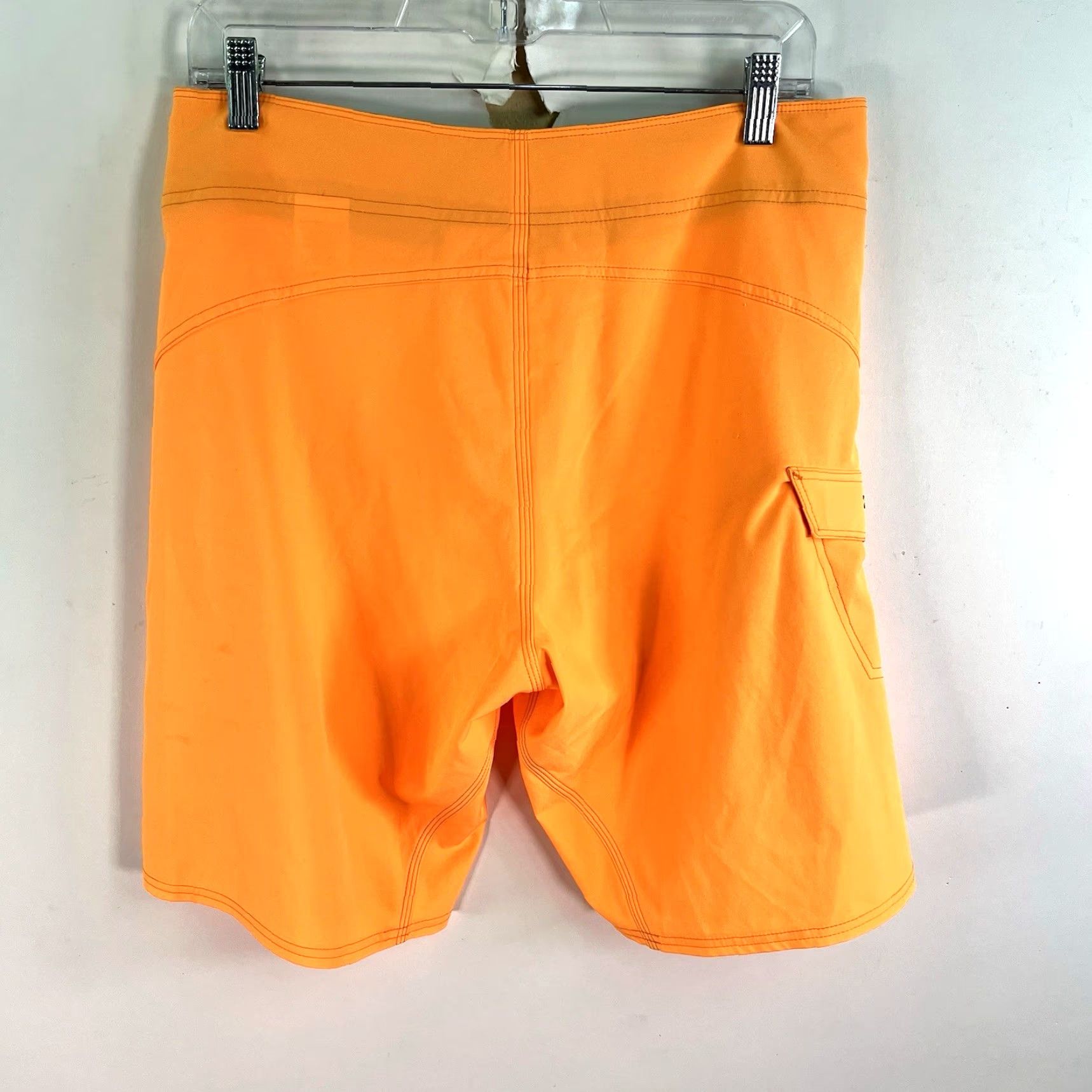 Billabong Billabong Bermuda Beach Shorts Mens Size 31 Orange 10" Inseam Stretch Logo Casual Swimwear Size US 31 - 5 Thumbnail
