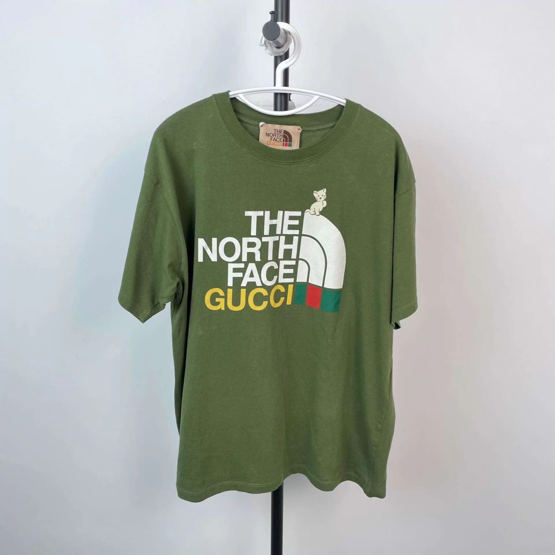 Gucci Gucci x The North Face short-sleeve tee green M Size US M / EU 48-50 / 2 - 1 Thumbnail
