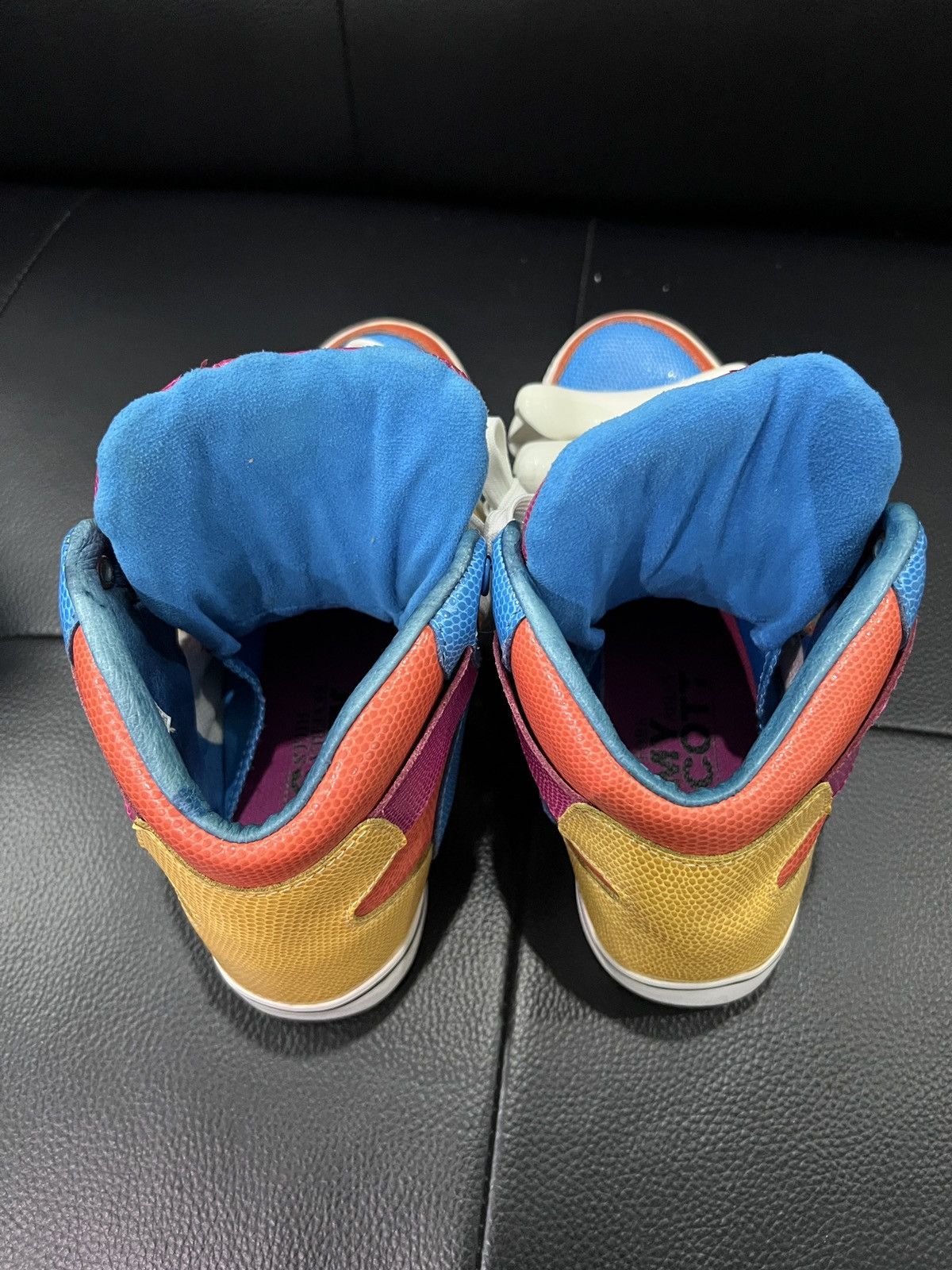 Adidas × Jeremy Scott Adidas by Jeremy Scott Colorblock Bone Sneakers Size US 7.5 / EU 40-41 - 14 Thumbnail