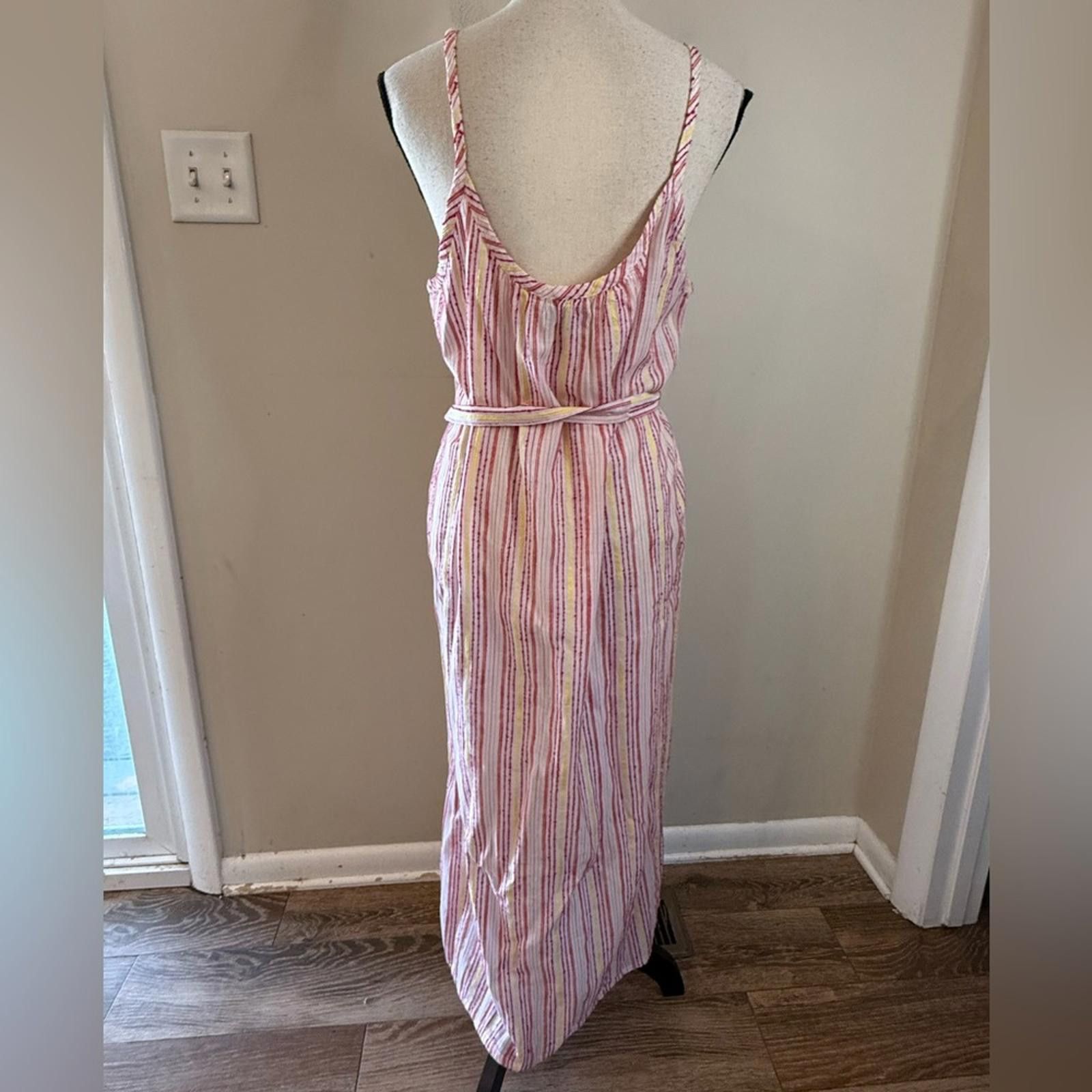 Michael Stars Michael Stars striped maxi sundress white red yellow SZ M Size M / US 6-8 / IT 42-44 - 4 Thumbnail