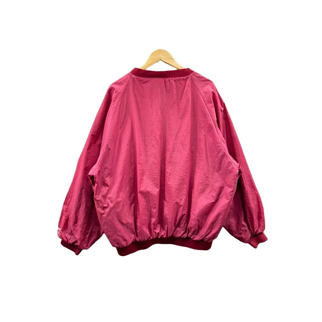 Logo 7 × Vintage 1990's Logo 7 Arkansas Univ. Distressed Pullover Windbreaker Size US XL / EU 56 / 4 - 2 Thumbnail