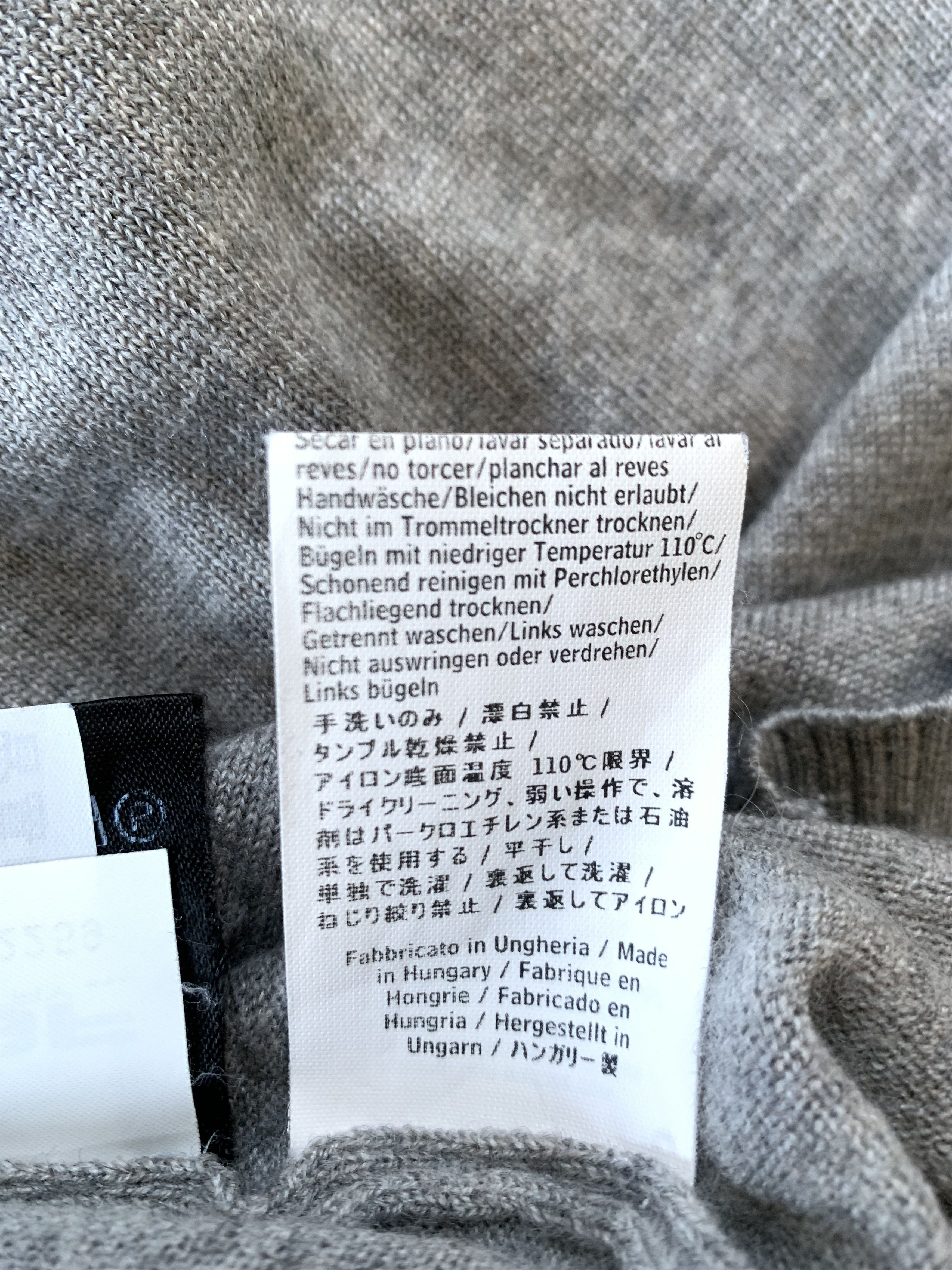 C.P. Company × Vintage Vintage C.P Company Grey Wool Sweater Size US M / EU 48-50 / 2 - 14 Thumbnail
