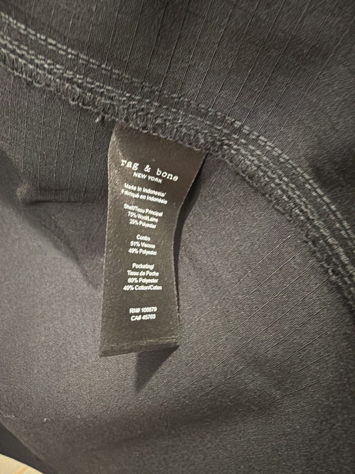 Rag & Bone Rag and Bone Hyde Wool-Blend Ripstop Shirt Jacket Size US M / EU 48-50 / 2 - 5 Thumbnail