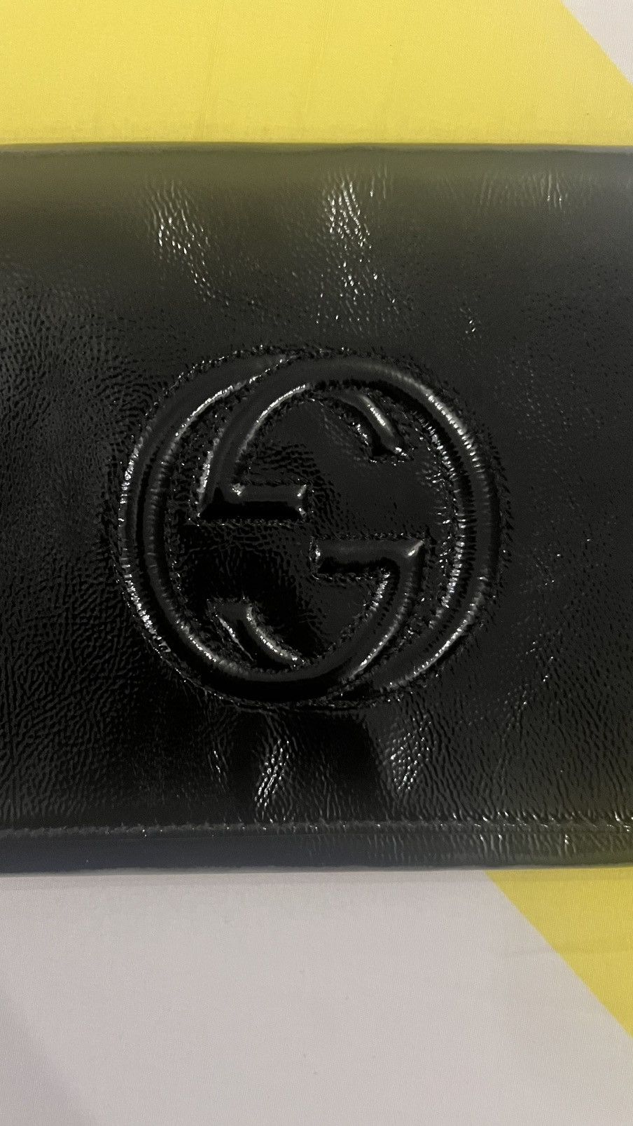 Gucci Gucci Soho Patent Leather Clutch Size ONE SIZE - 3 Thumbnail