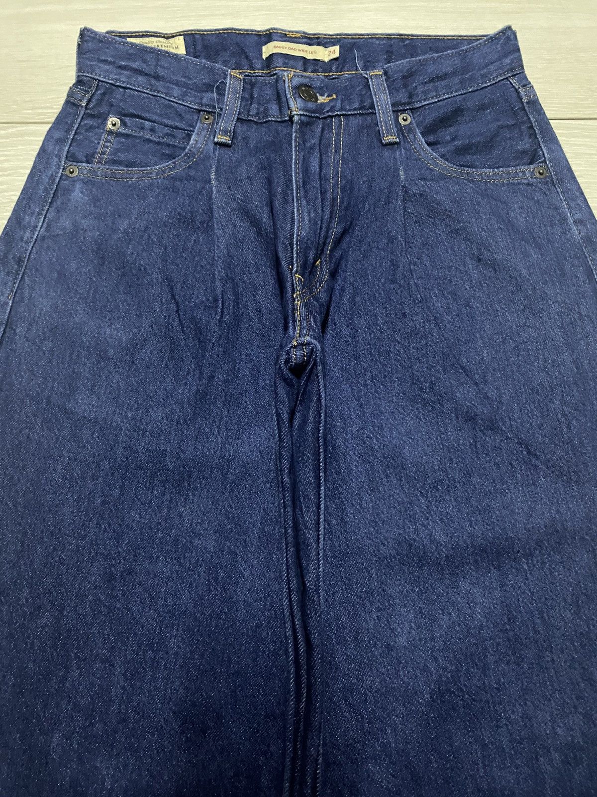 Levi's Woman Levis Baggy Dad Wide Leg Baggy Jeans Size US 26 / EU 42 - 3 Thumbnail