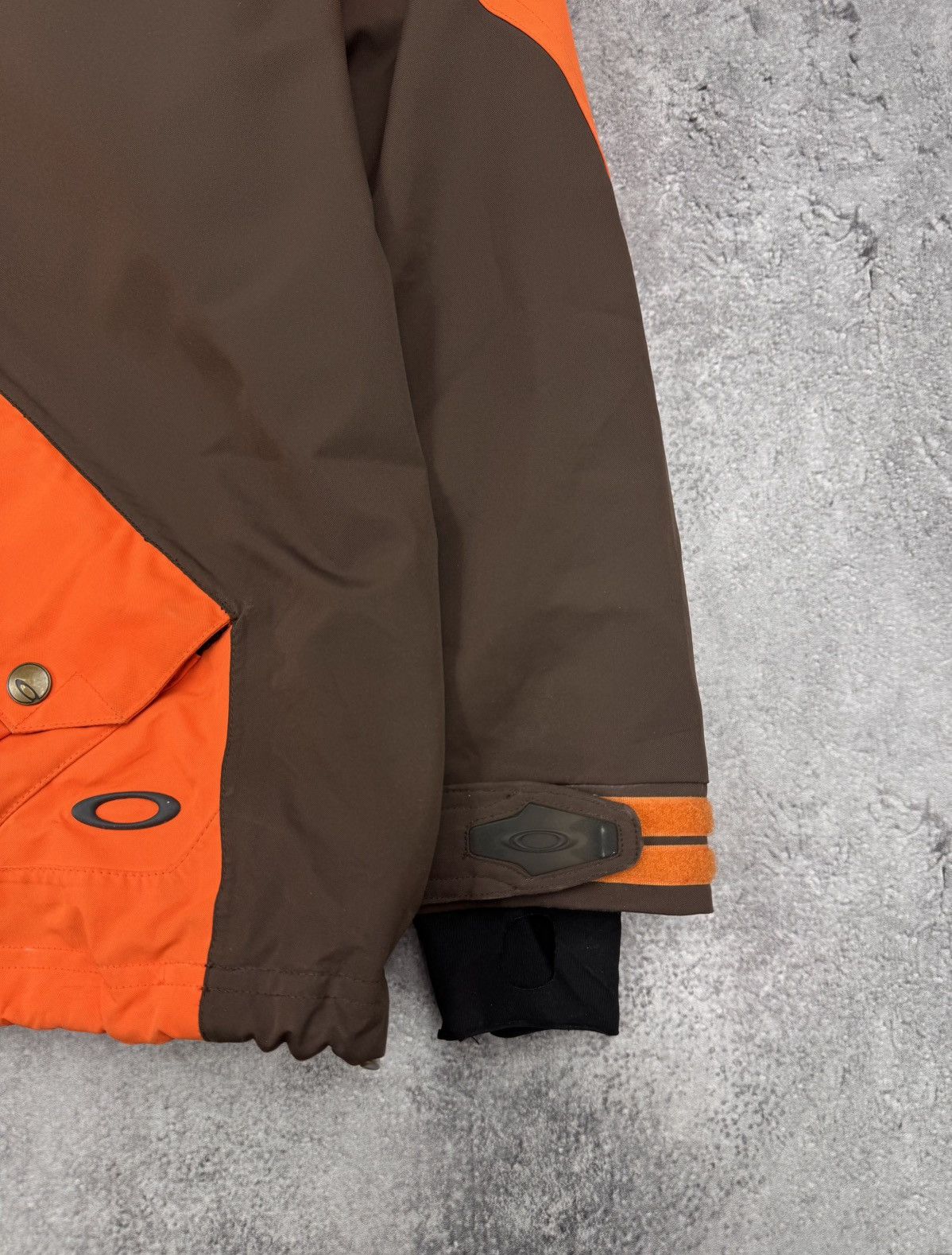 Oakley Oakley Men Thinsulate Loose Fit Ski Jacket Orange Brown XXL Size US XXL / EU 58 / 5 - 2 Thumbnail