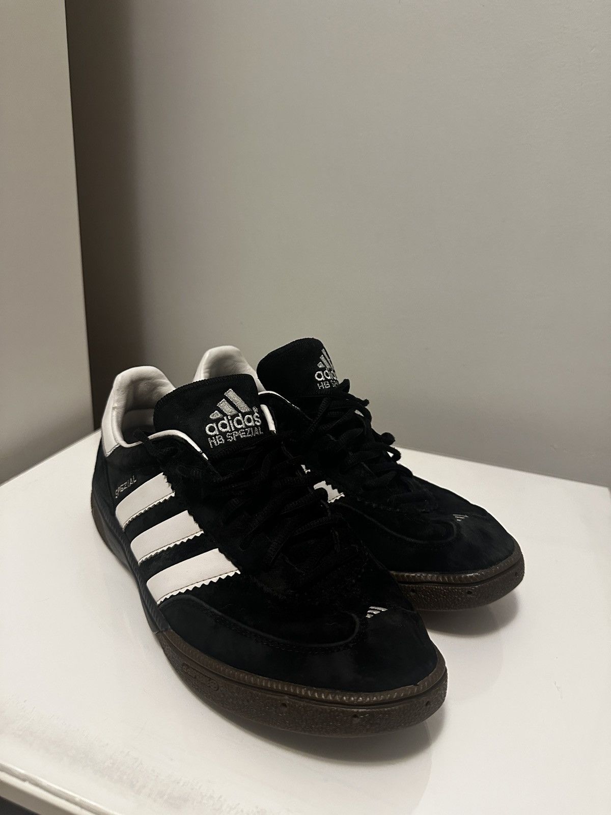 Adidas Adidas HB Spezial Black shoes Size US 10 / EU 43 - 1 Thumbnail
