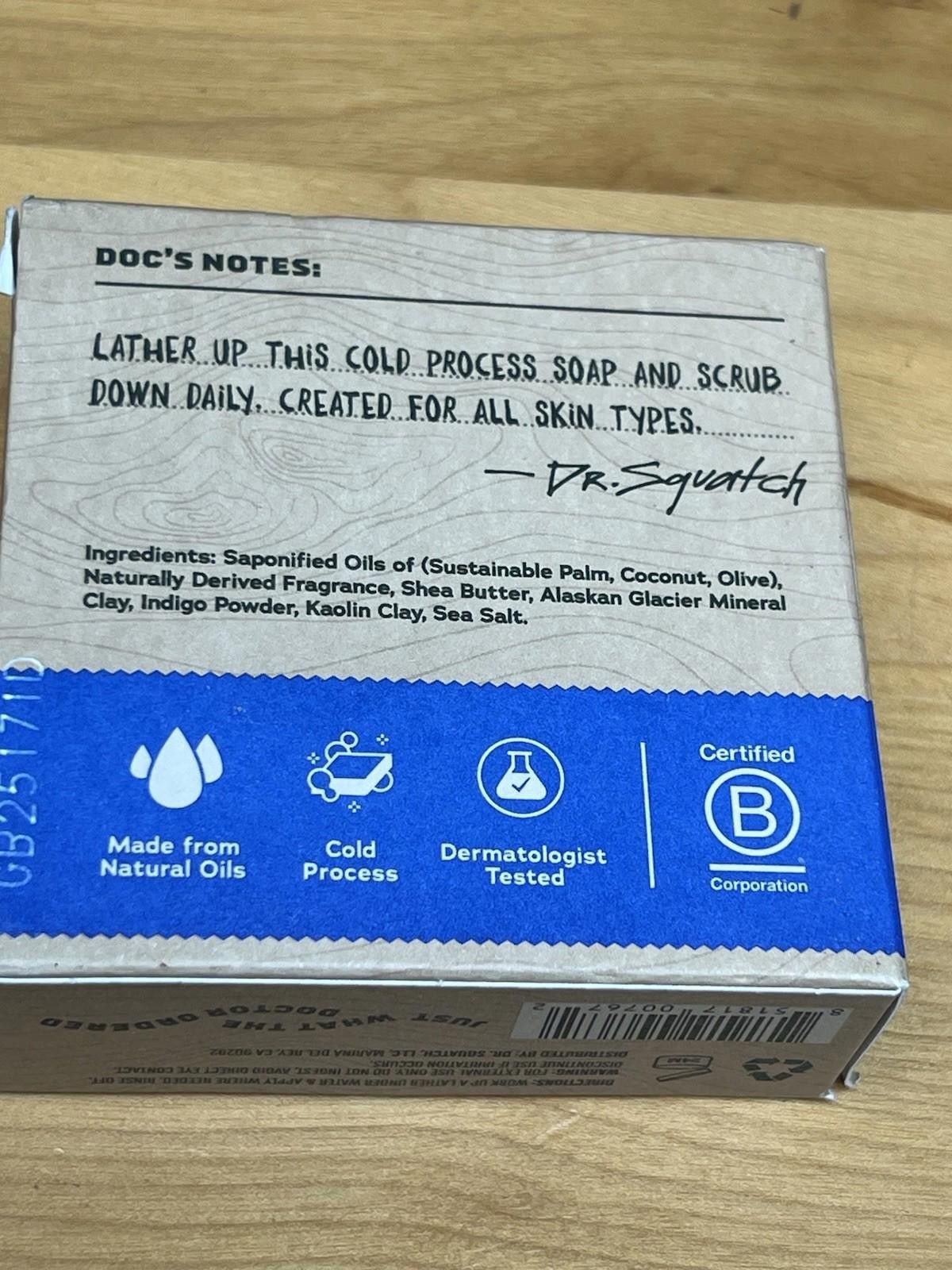 Other Dr Squatch Men's Natural Soap Fresh Falls 5 oz bar Size ONE SIZE - 5 Thumbnail