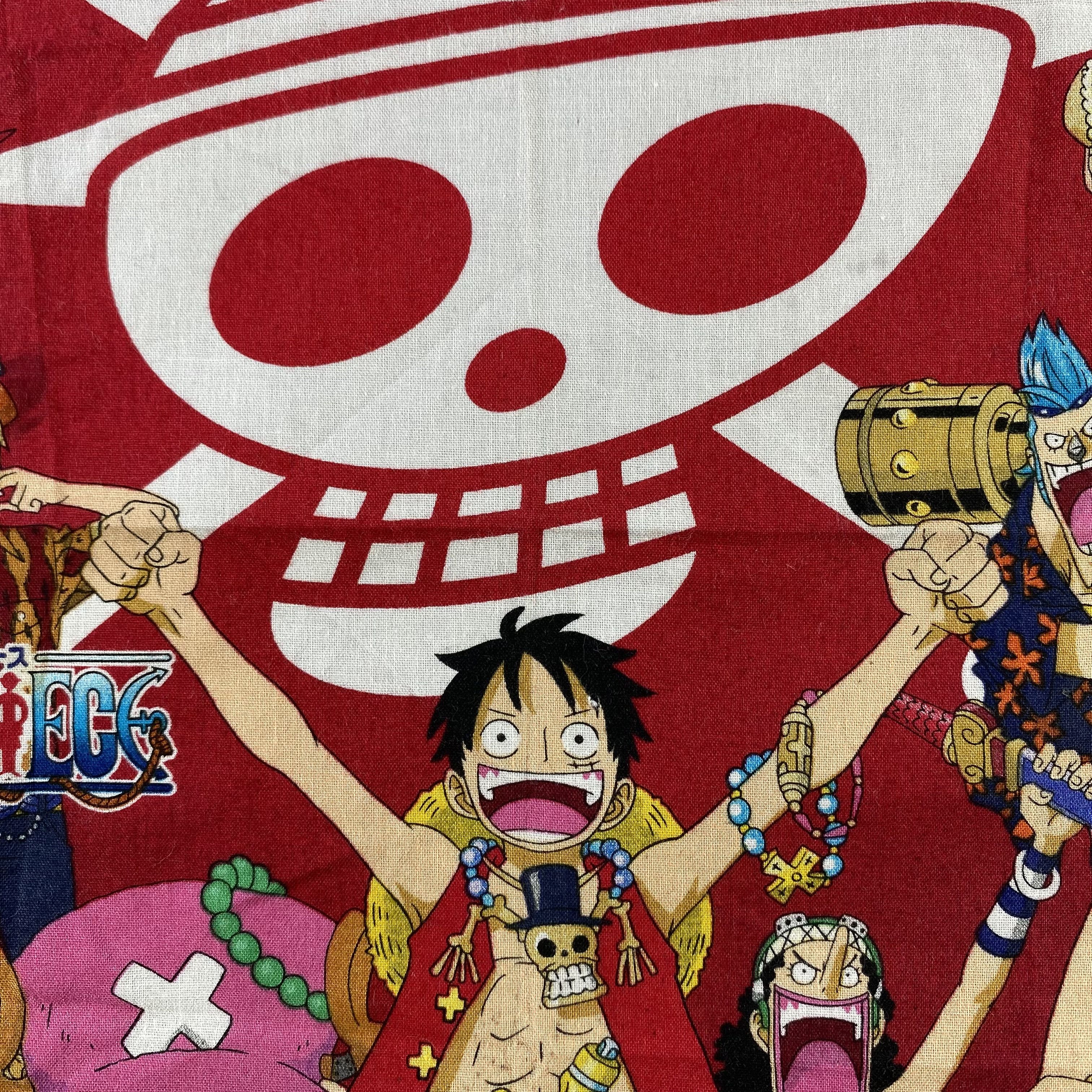 Anime × Japanese Brand One Piece Handkerchief/Neckerchief/Bandana HC856 Size ONE SIZE - 4 Thumbnail
