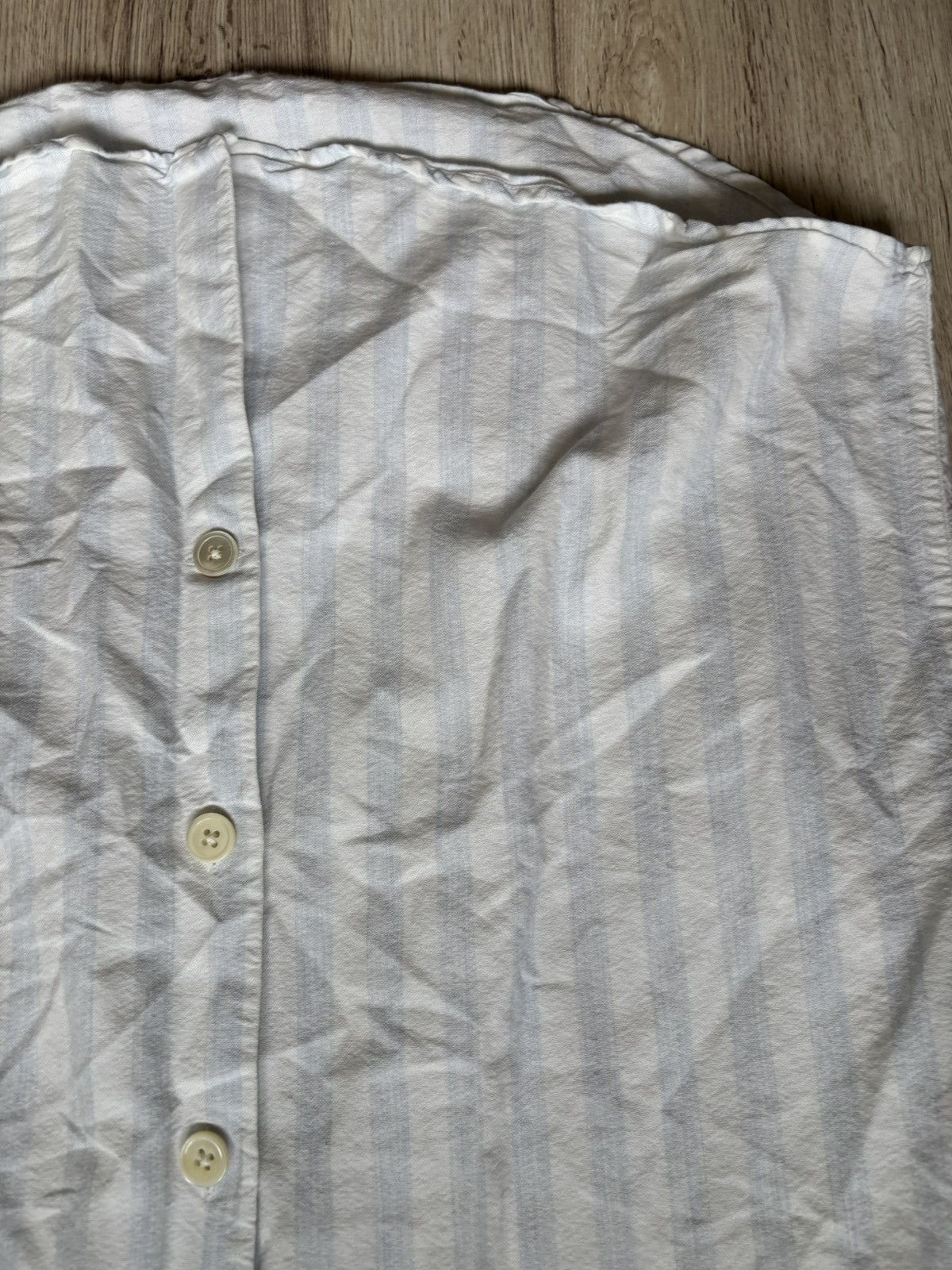 Our Legacy Our Legacy Men’s Shirt Size 46 Blue White Stripe Cotton Size US S / EU 44-46 / 1 - 7 Thumbnail