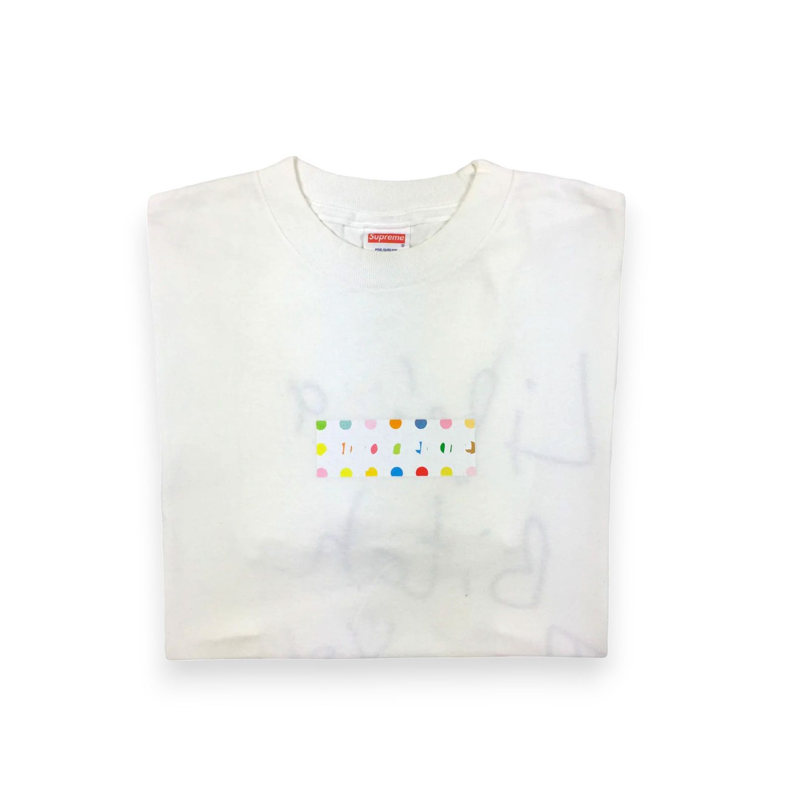Supreme 2009 Supreme Damien Hirst Box Logo Tee Size US M / EU 48-50 / 2 - 1 Thumbnail