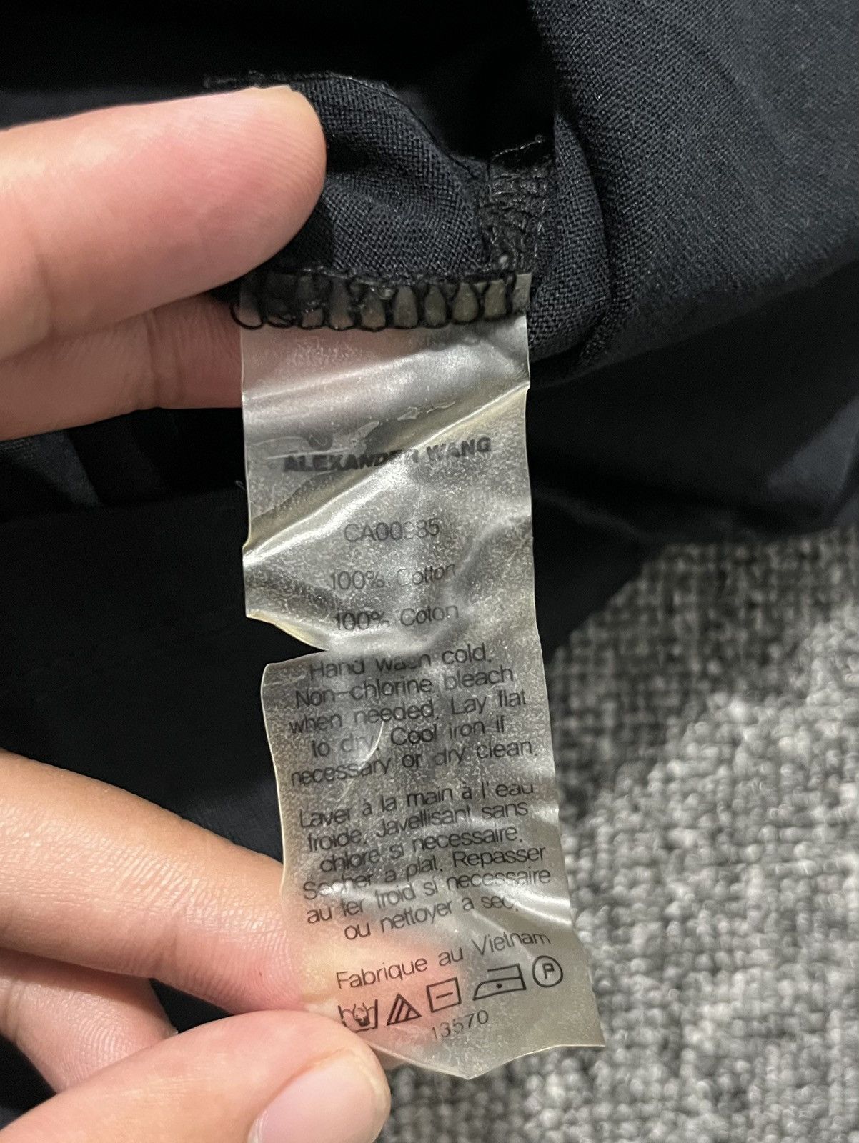 Alexander Wang Alexander Wang Pocket Tee Size US M / EU 48-50 / 2 - 5 Thumbnail