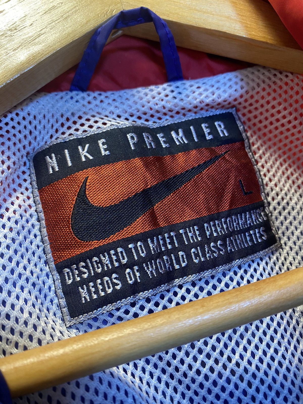Nike × Vintage Vintage 1995-1996 Paris Saint-Germain FC Track Jacket Size US L / EU 52-54 / 3 - 5 Thumbnail