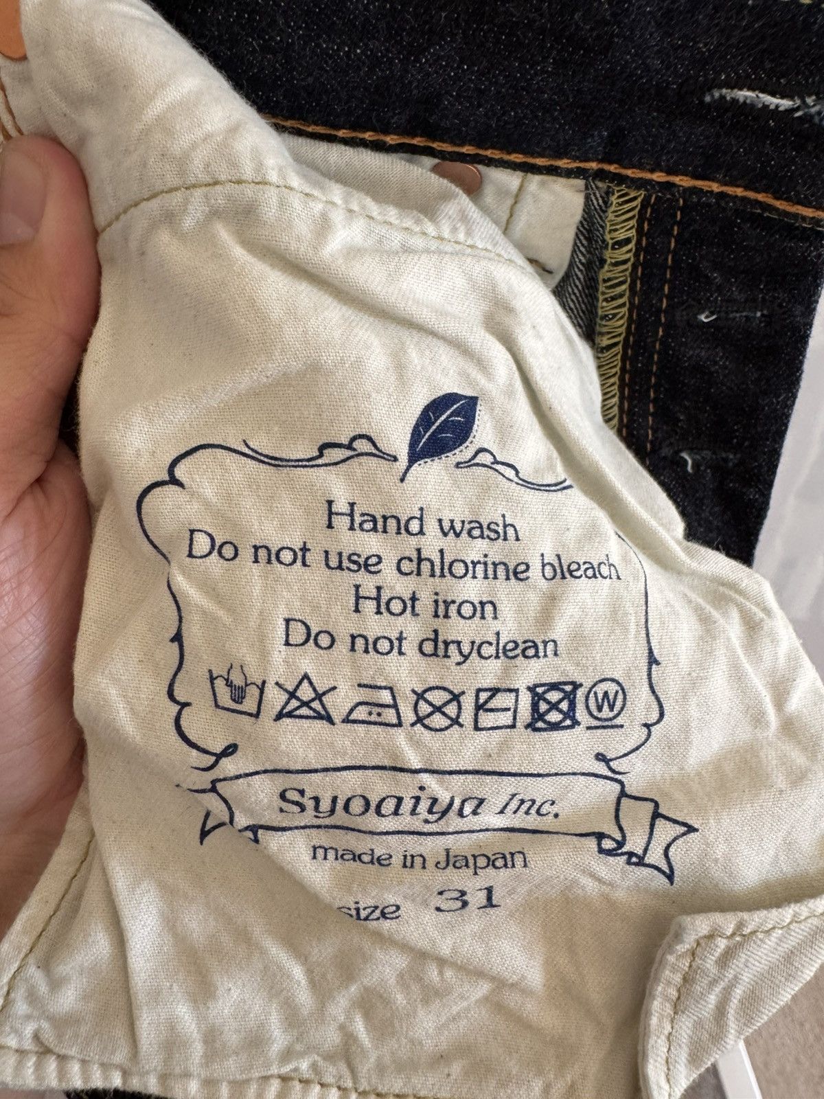 Pure Blue Japan Pure Blue Japan 12oz. Lightweight "Summer Denim" Size US 31 - 8 Thumbnail