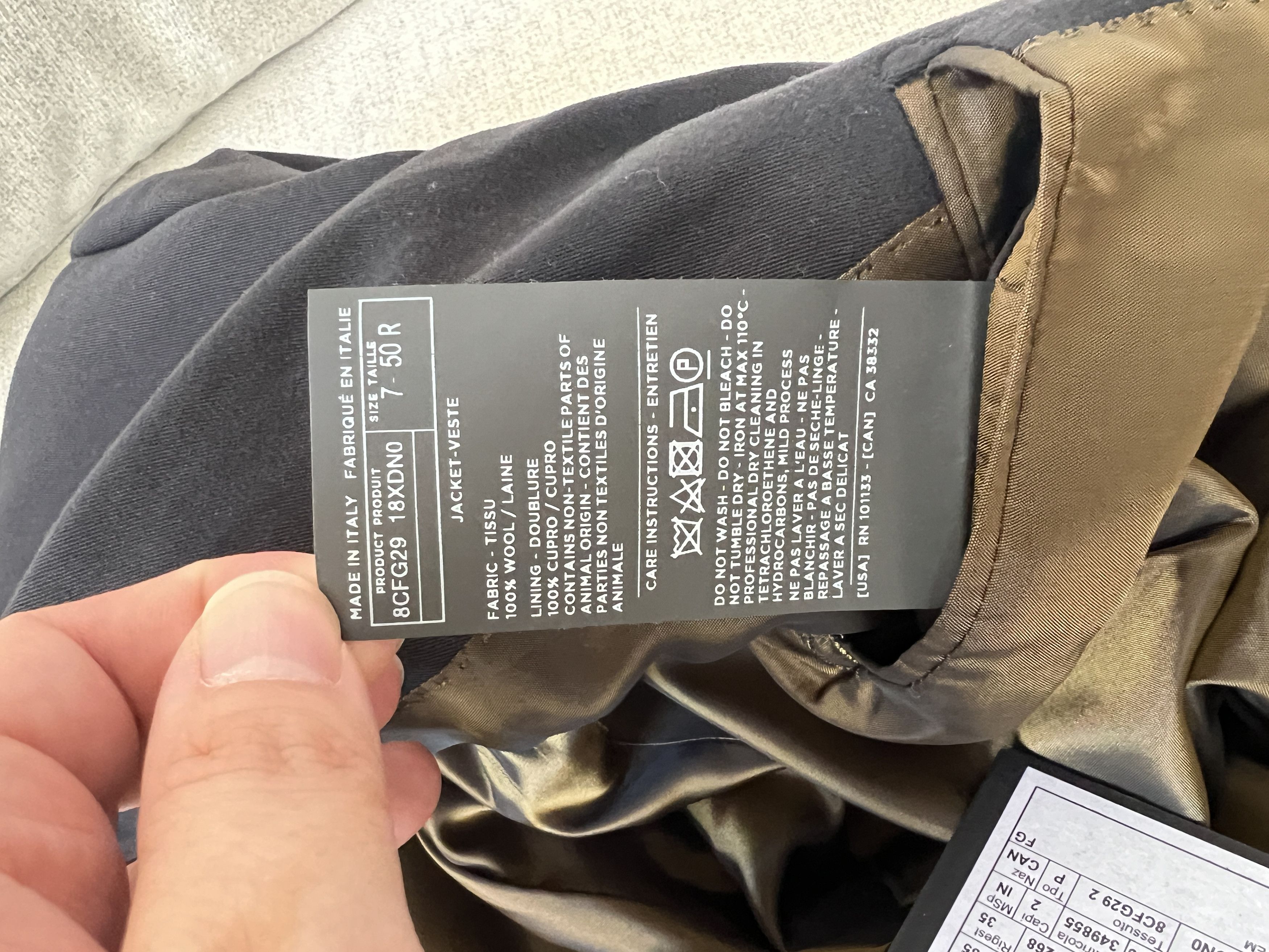 Ermenegildo Zegna × Fear of God Fear of God Zegna Double Breasted Blazer 50 Size 50R - 12 Thumbnail
