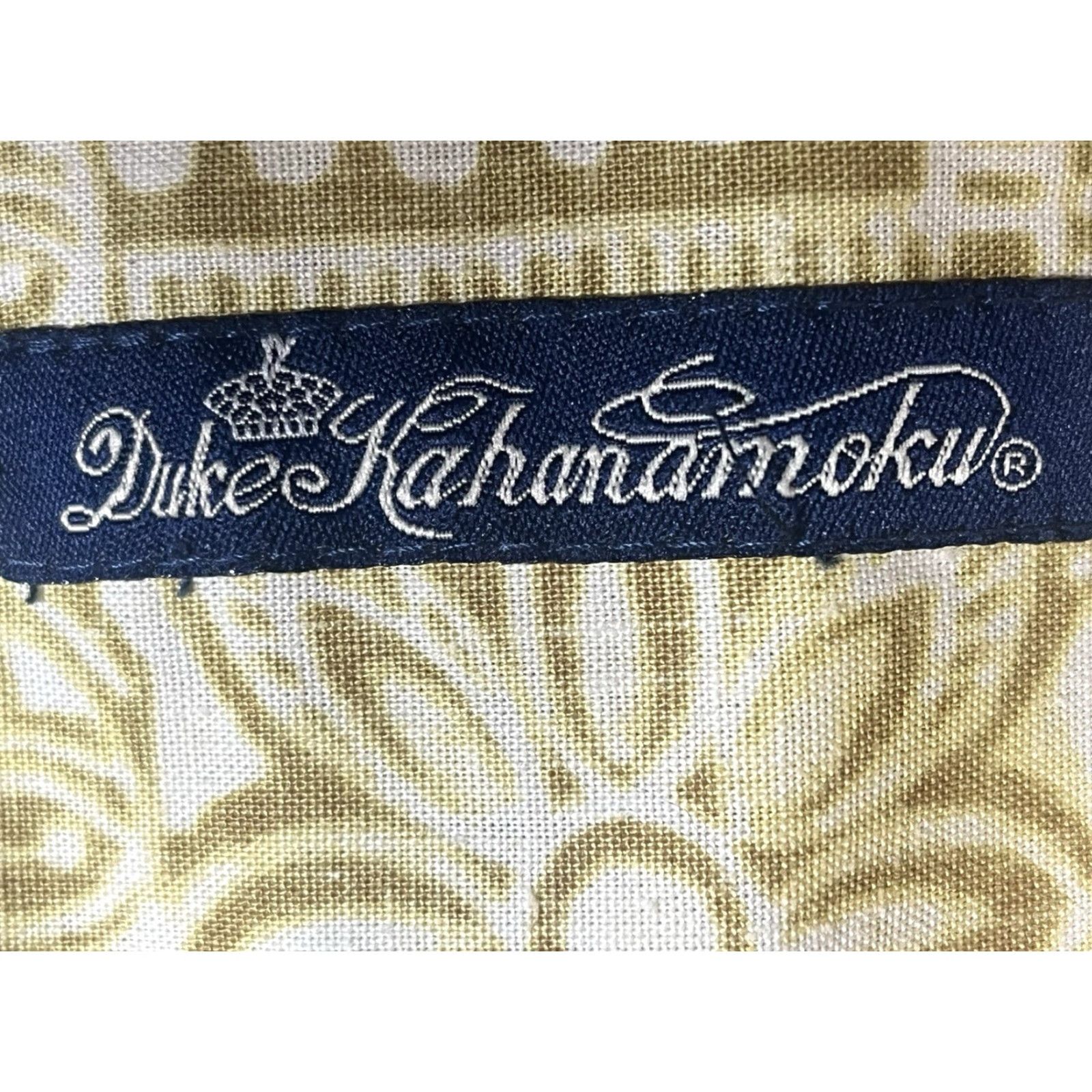 Vintage VINTAGE Duke Kahanamoku Hawaiian Button-Up Shirt Men XS Yellow Floral Short Sleeve Collared Cotton Made in USA Size US XS / EU 42 / 0 - 5 Thumbnail