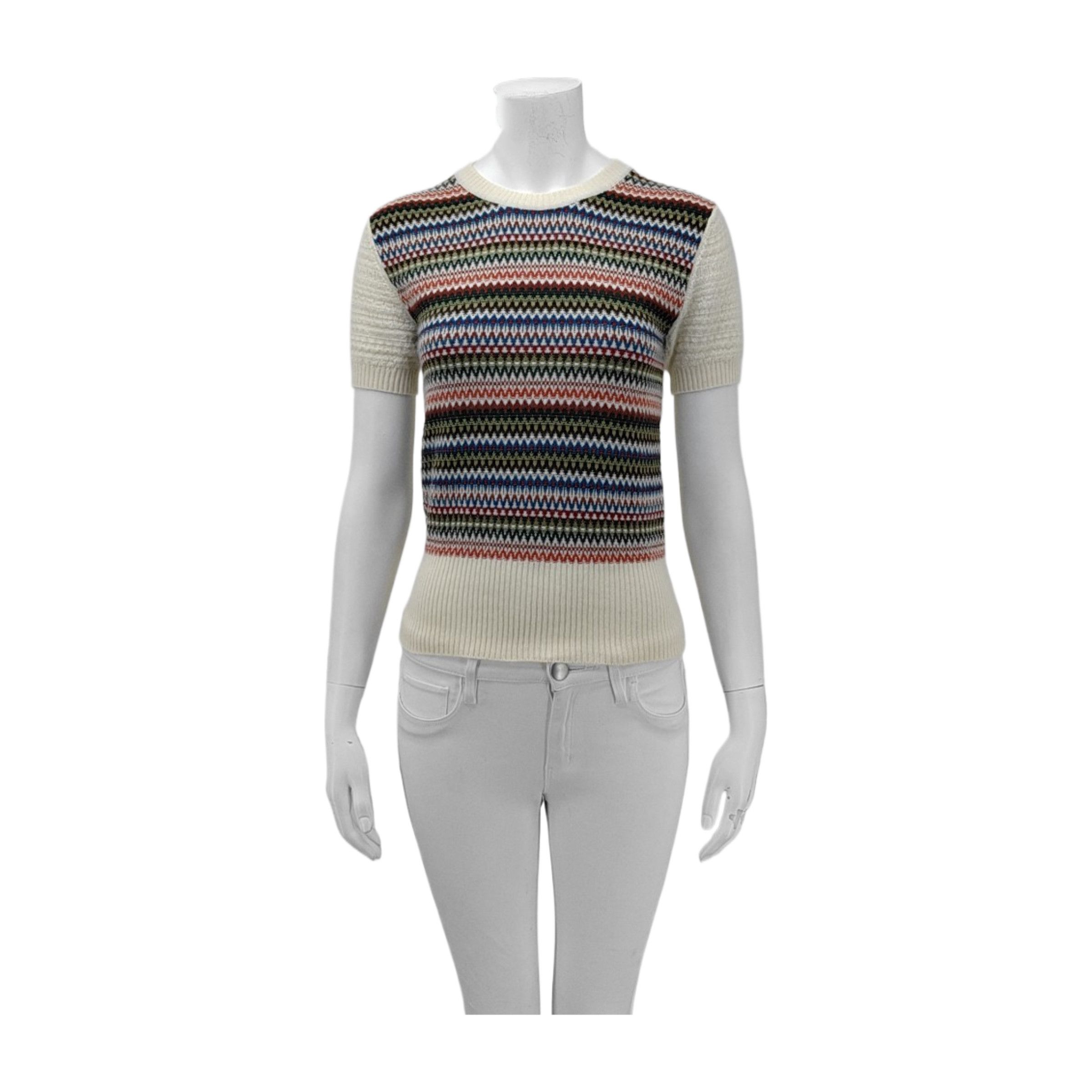 Loro Piana Loro Piana Striped Cashmere Sweater Size 38 Size XS / US 0-2 / IT 36-38 - 1 Thumbnail