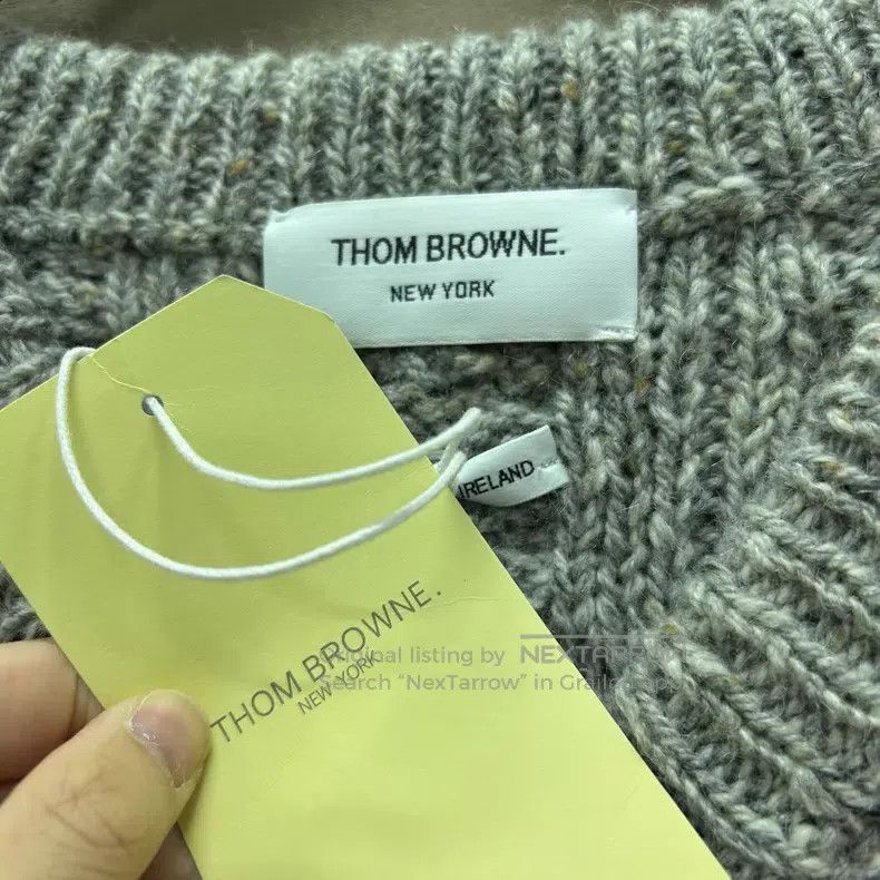 Thom Browne Thom Browne Mohair Tweed Striped Vest Size US S / EU 44-46 / 1 - 3 Thumbnail