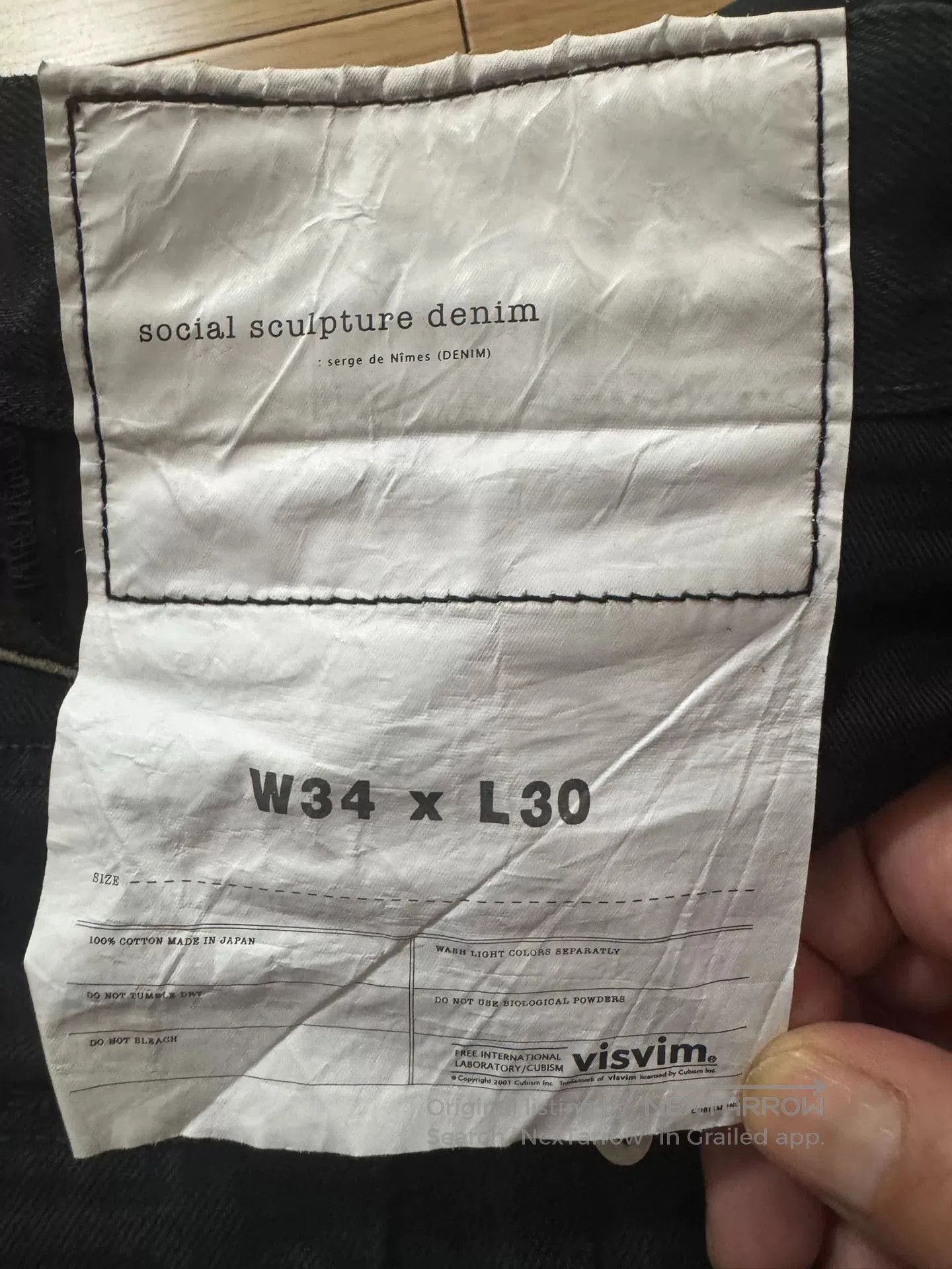 Visvim VISVIM 21SS Social 01.2D17 Distressed Jeans. Size US 34 / EU 50 - 5 Thumbnail