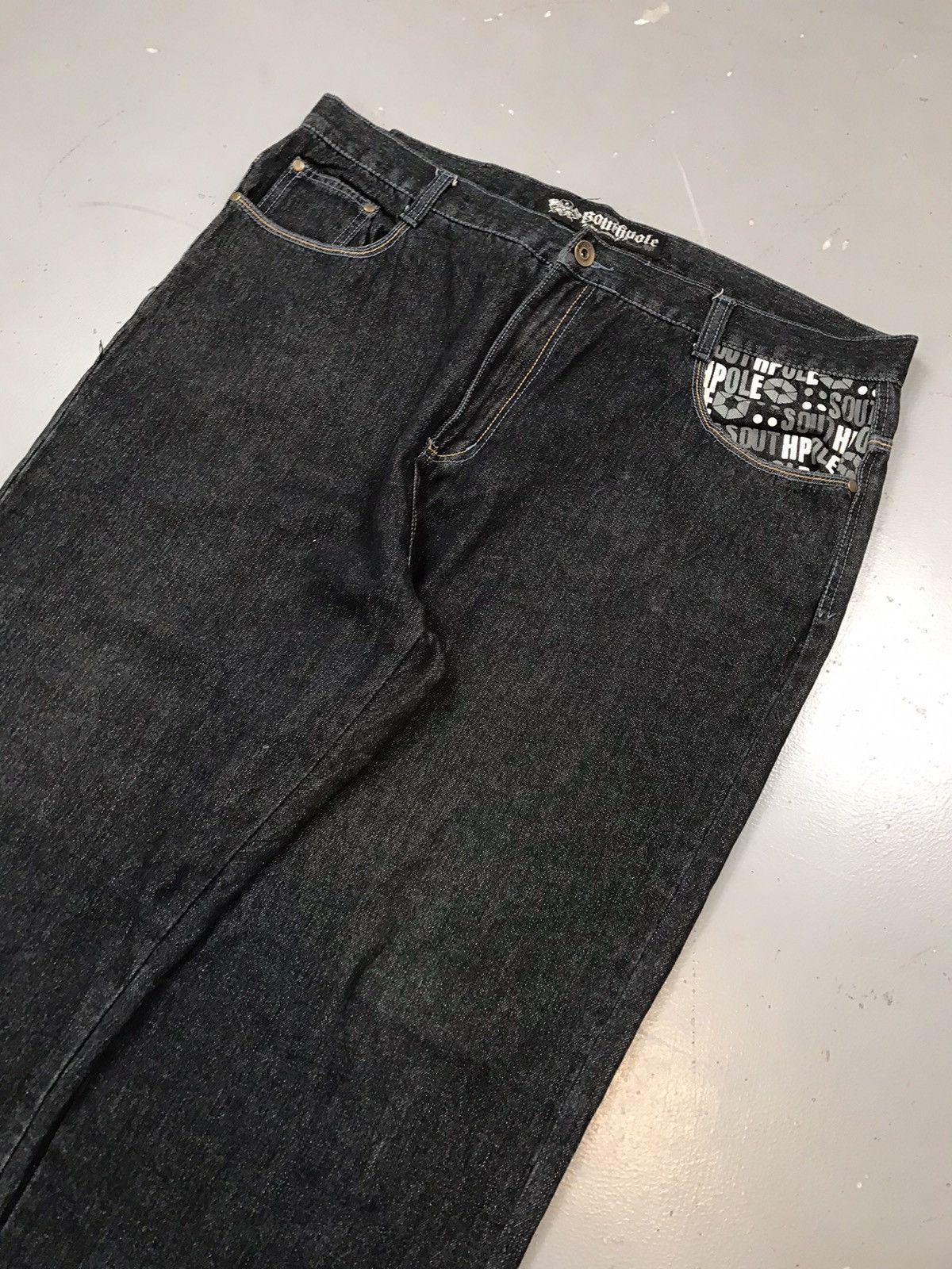 Southpole Vintage Southpole graphic printed SpellOut denim Size US 42 / EU 58 - 4 Thumbnail