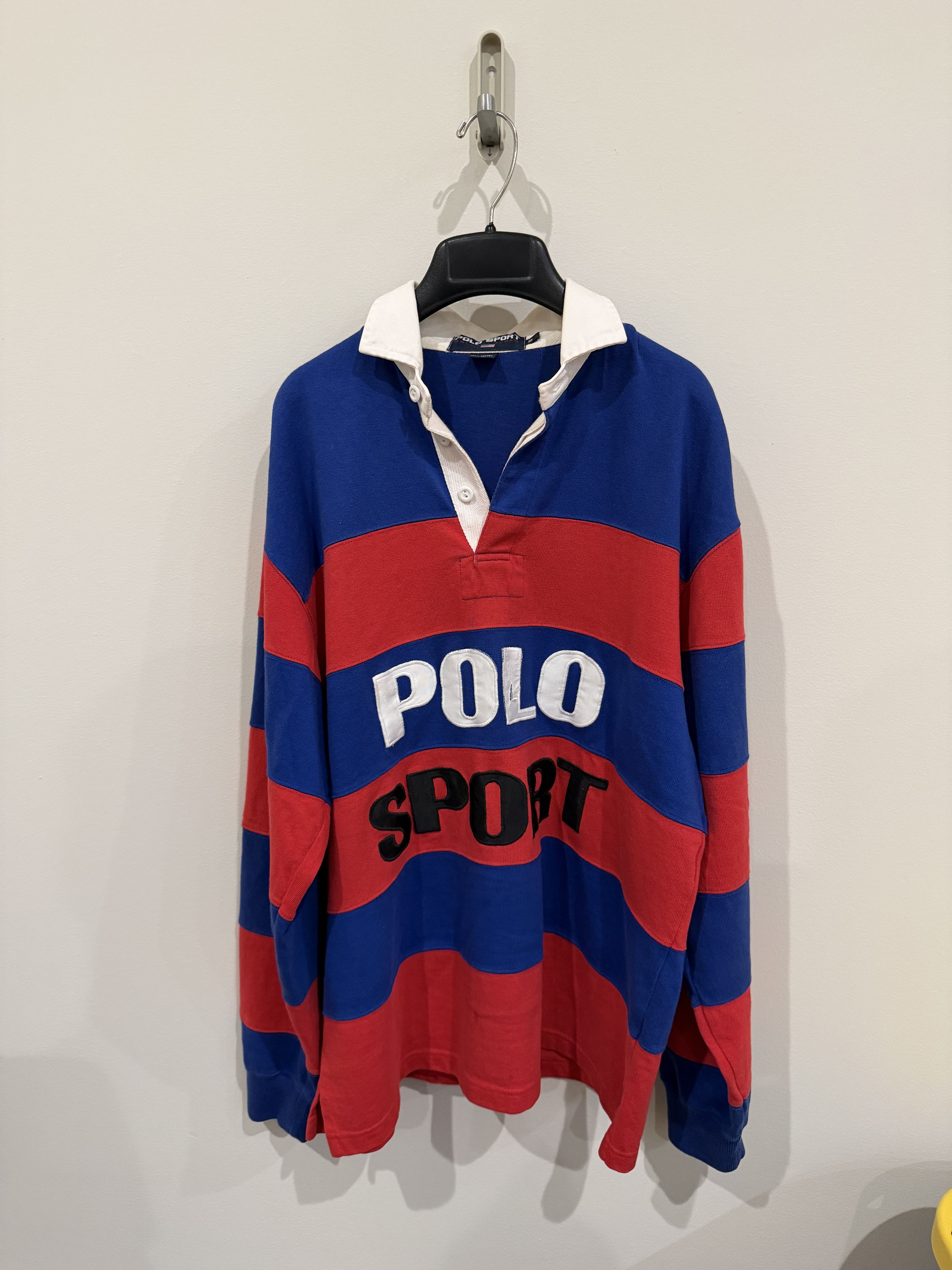 Polo Ralph Lauren Polo Sport Spell Out Rugby Size US S / EU 44-46 / 1 - 1 Thumbnail