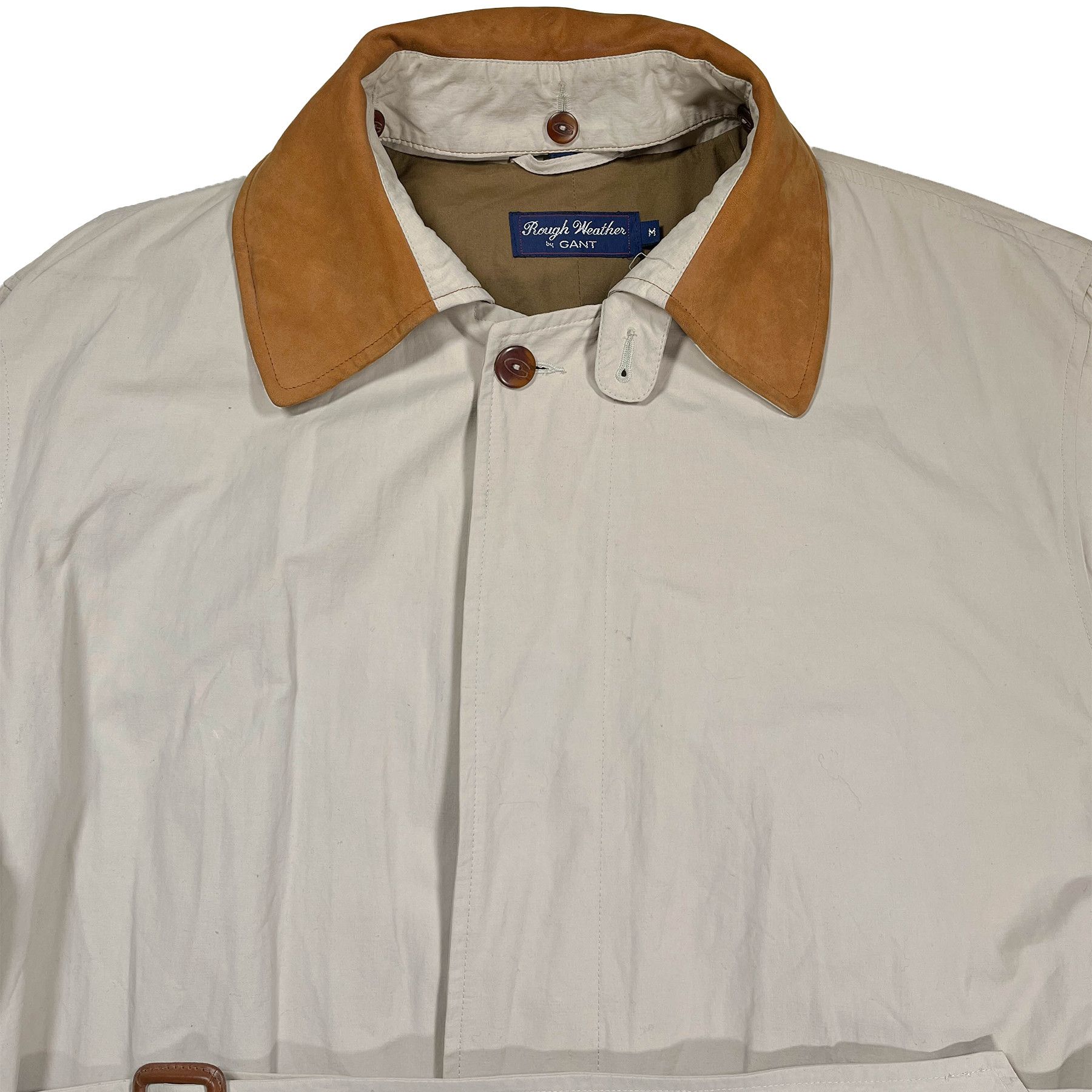 Gant GANT Rough Weather Vintage 90s Oldmoney Trenchcoat Size US M / EU 48-50 / 2 - 3 Thumbnail