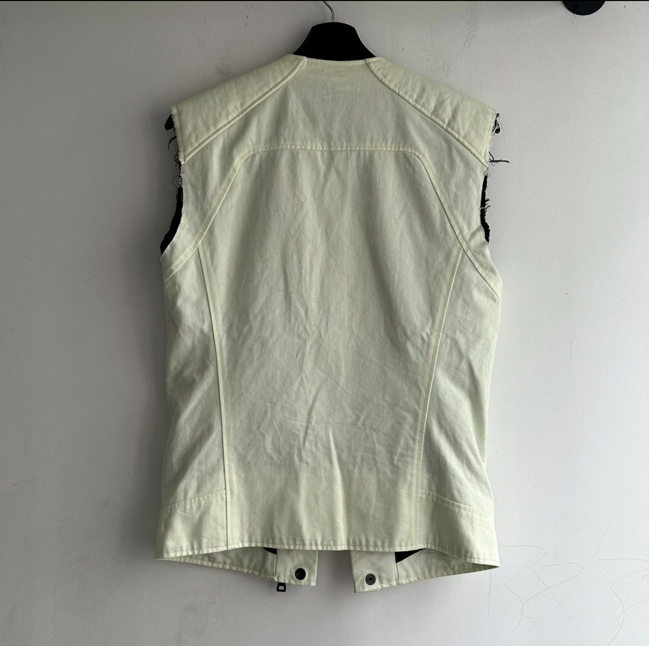 Balmain Balmain white biker vest Size US S / EU 44-46 / 1 - 2 Thumbnail