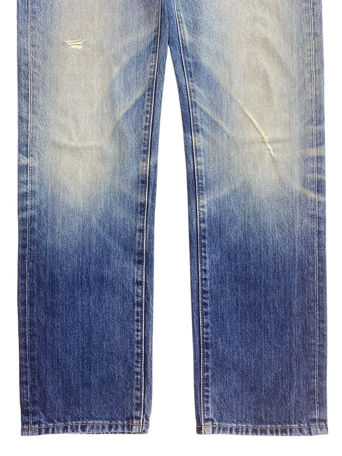 Uniqlo Uniqlo Whiskers Faded Wash Style Straight Cut Jeans Size US 30 / EU 46 - 9 Thumbnail