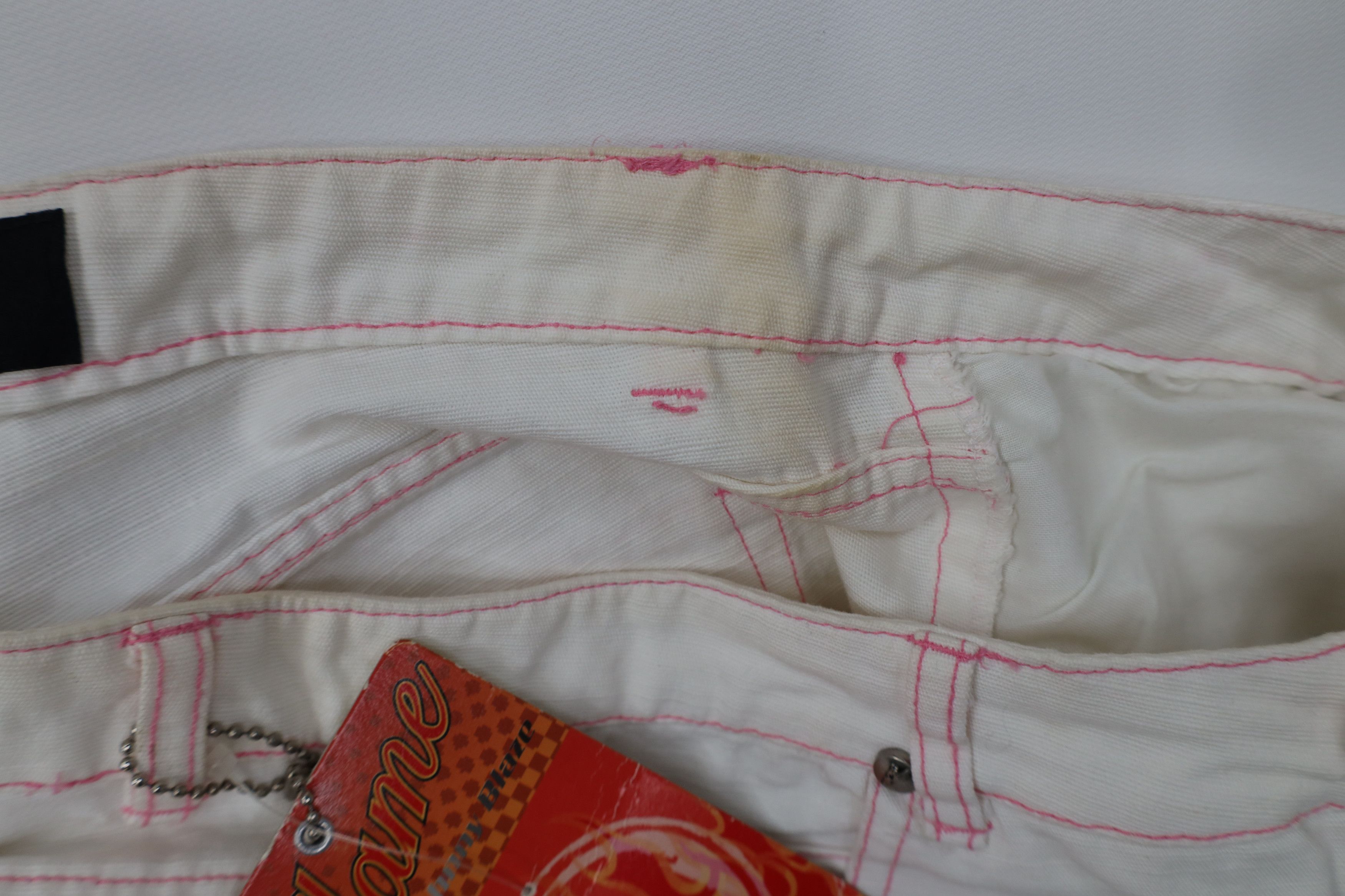Vintage Deadstock Vintage 90s Y2K Johnny Blaze Man Wutang Clan Jeans Size 32" / US 10 / IT 46 - 11 Thumbnail