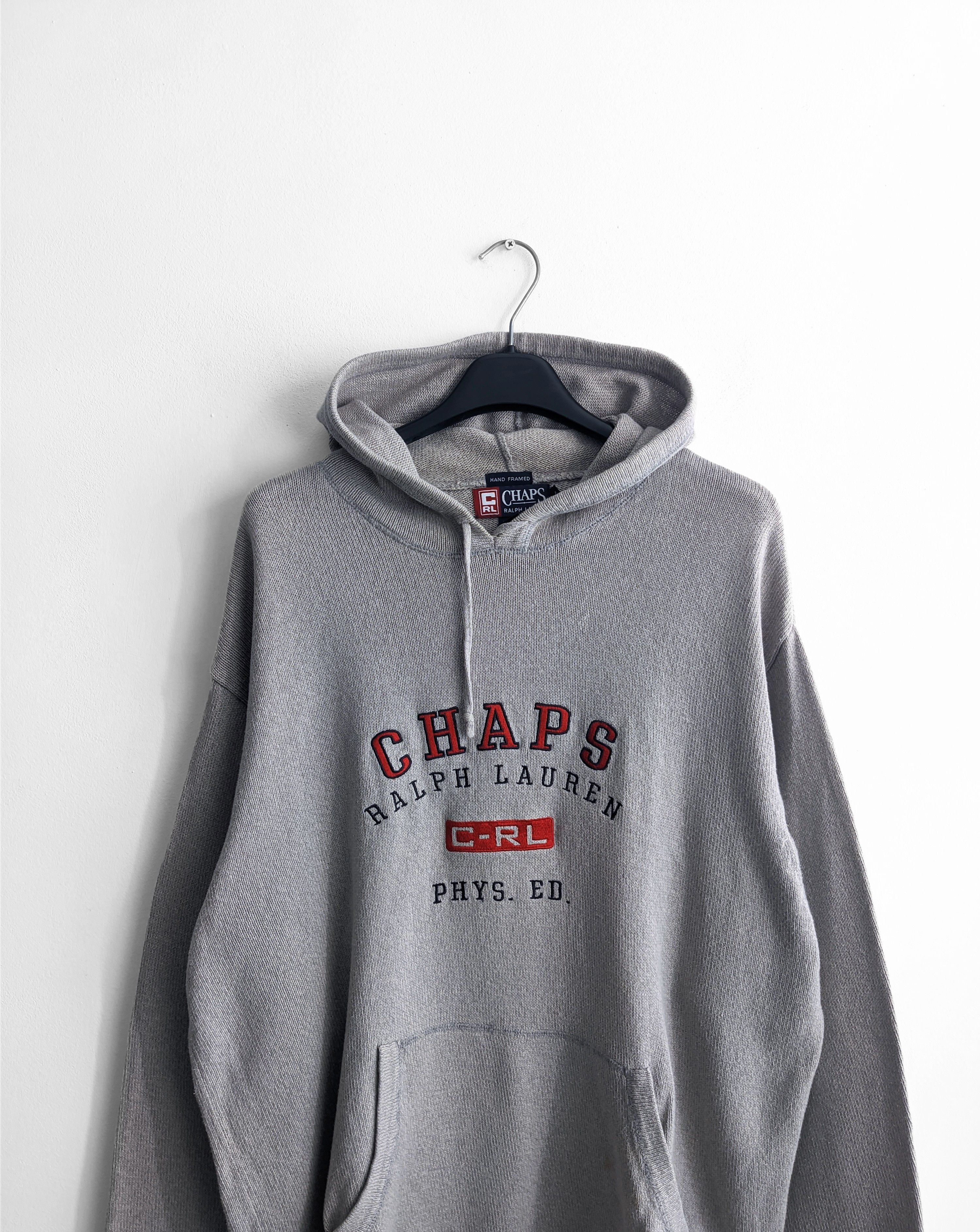 Polo Ralph Lauren Vintage Ralph Lauren hoodie knit big logo y2k Size US L / EU 52-54 / 3 - 1 Thumbnail