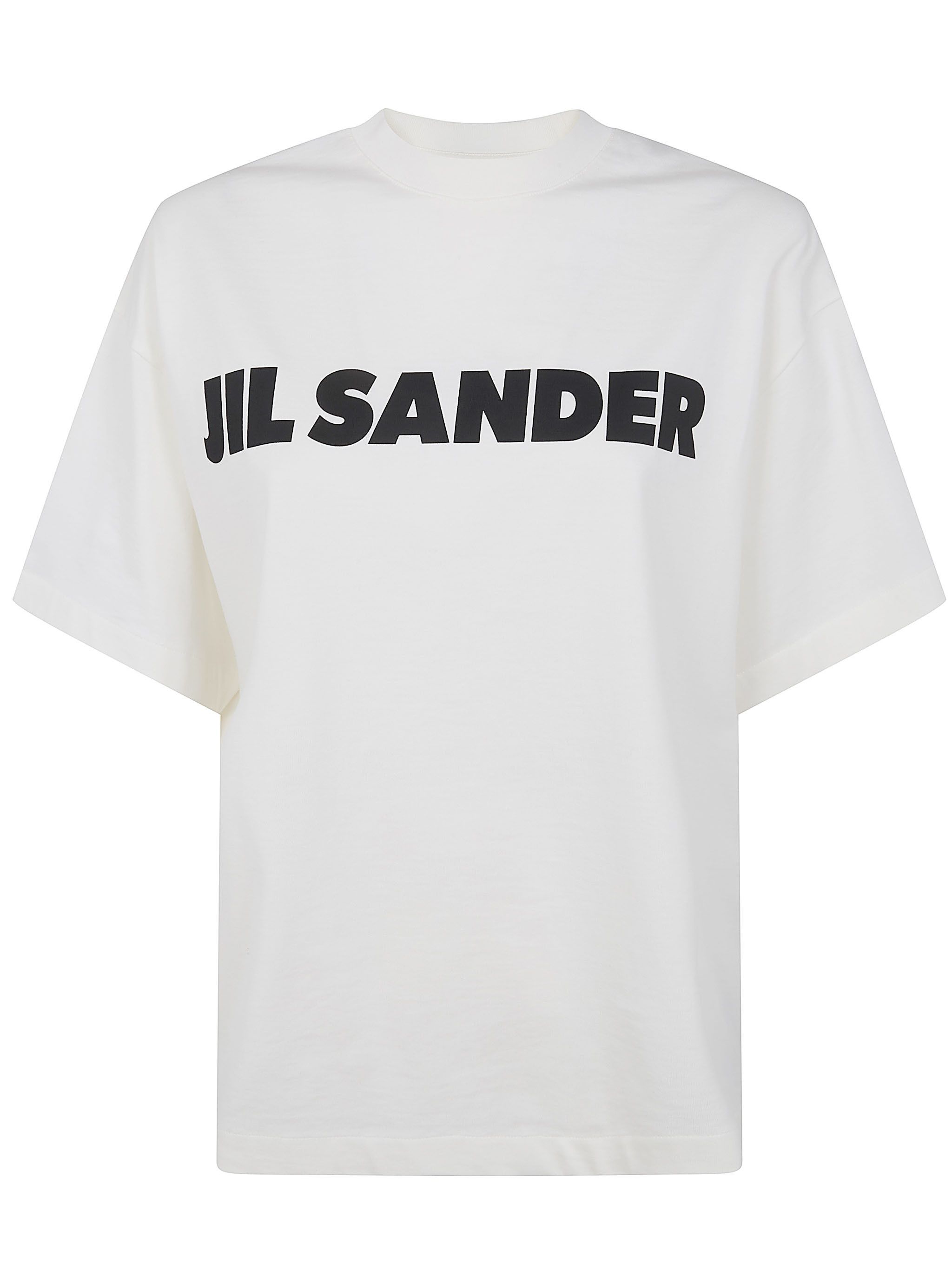 Jil Sander CREWNECK SHORT SLEEVES CLASSIC PRINT T-SHIRT Size L / US 10 / IT 46 - 1 Thumbnail