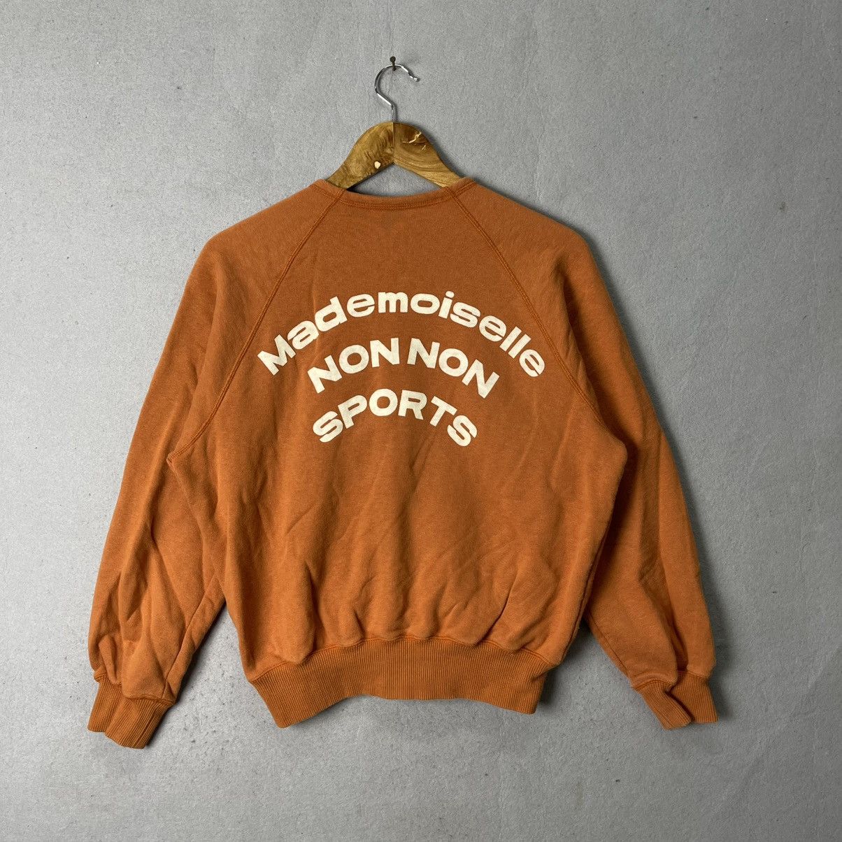 Mademoiselle Non Non Vintage Mademoiselle NON NON Sports Orange Button Cardigan Size M / US 6-8 / IT 42-44 - 1 Thumbnail