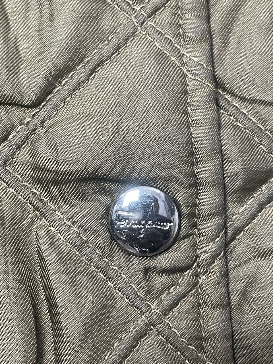 Designer × Salvatore Ferragamo × Vintage Vintage 1990s Salvatore Feragamo Quilted Jacket Size US S / EU 44-46 / 1 - 6 Thumbnail