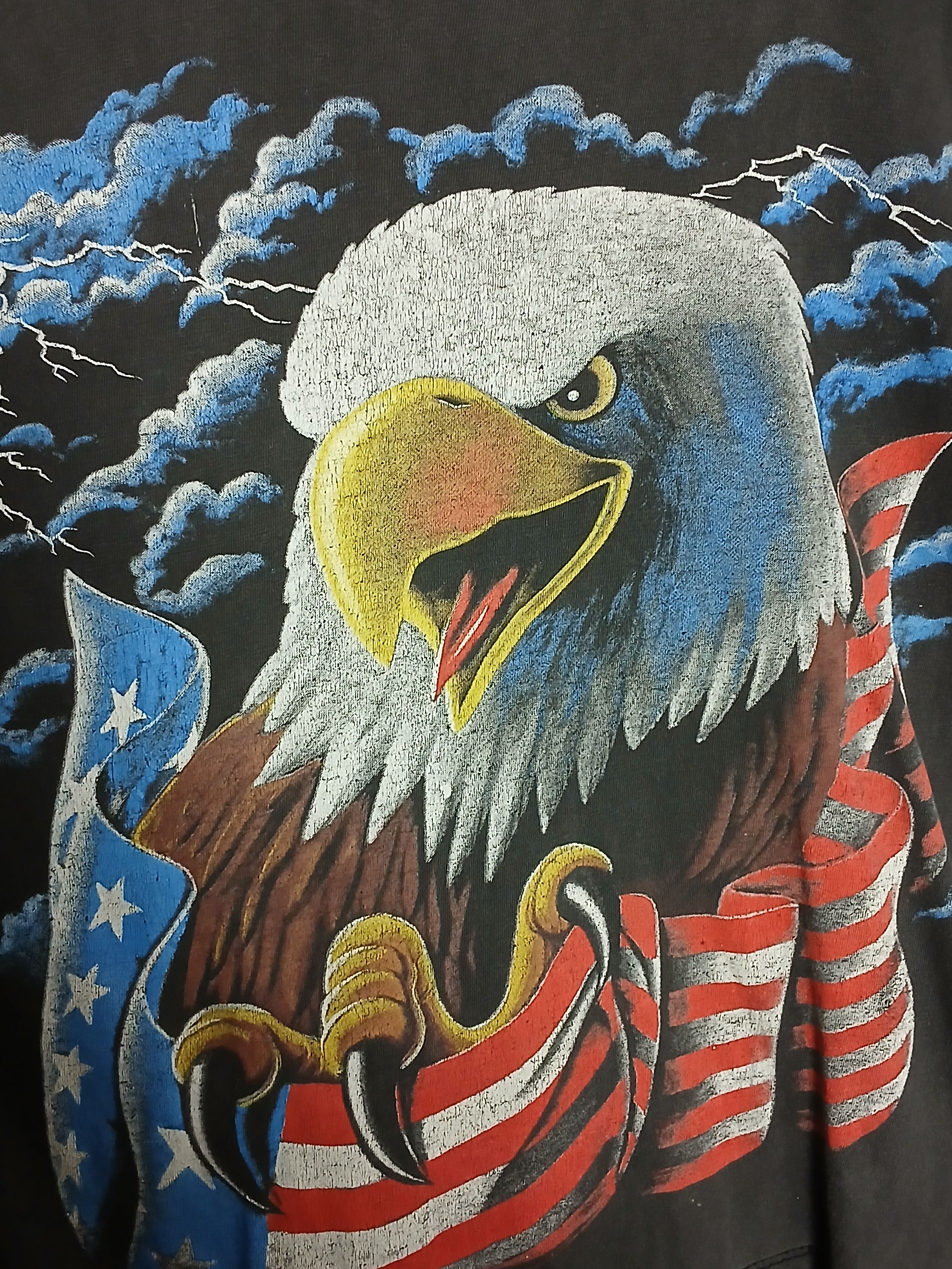 Vintage Vintage USA Eagle T-Shirt Size US M / EU 48-50 / 2 - 3 Thumbnail