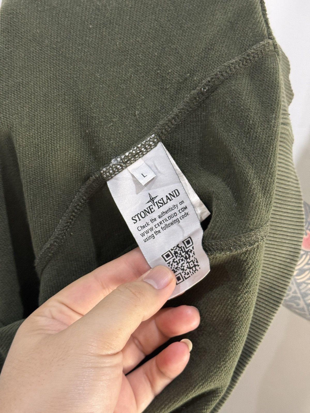 Stone Island Stone Island Logo Sweatshirt Size US L / EU 52-54 / 3 - 5 Thumbnail
