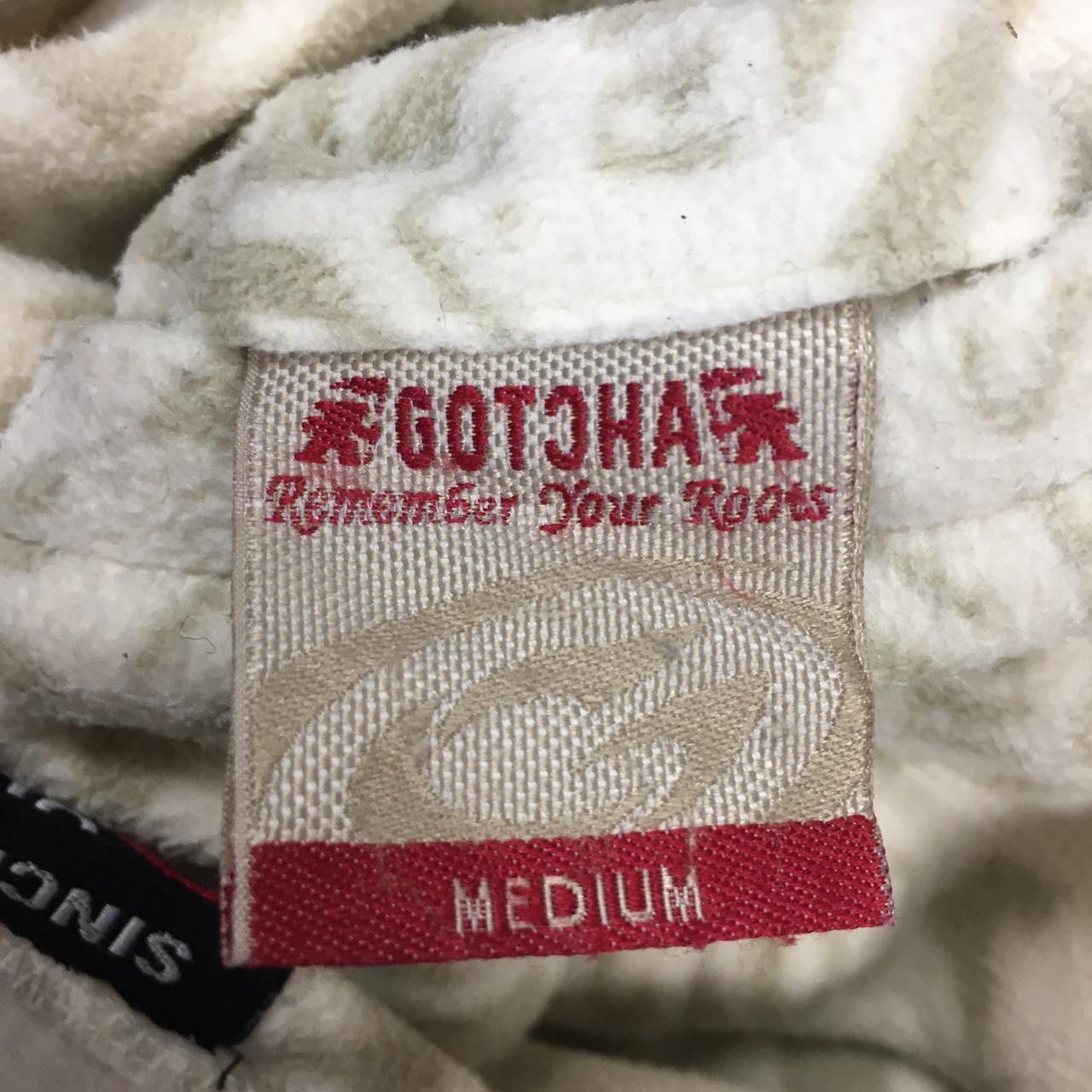 Gotcha Vtg GOTCHA Remember Your Roots Fleece Hoodie Jacket Full Size US M / EU 48-50 / 2 - 4 Thumbnail