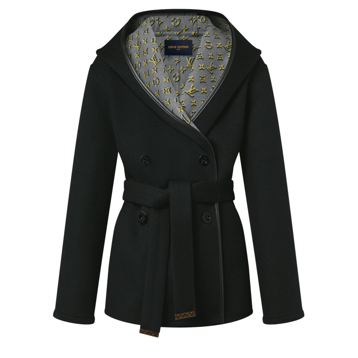 Louis Vuitton LOUIS VUITTON JACKET COAT LV LOGO MONOGRAM 1ABQNB Grailed