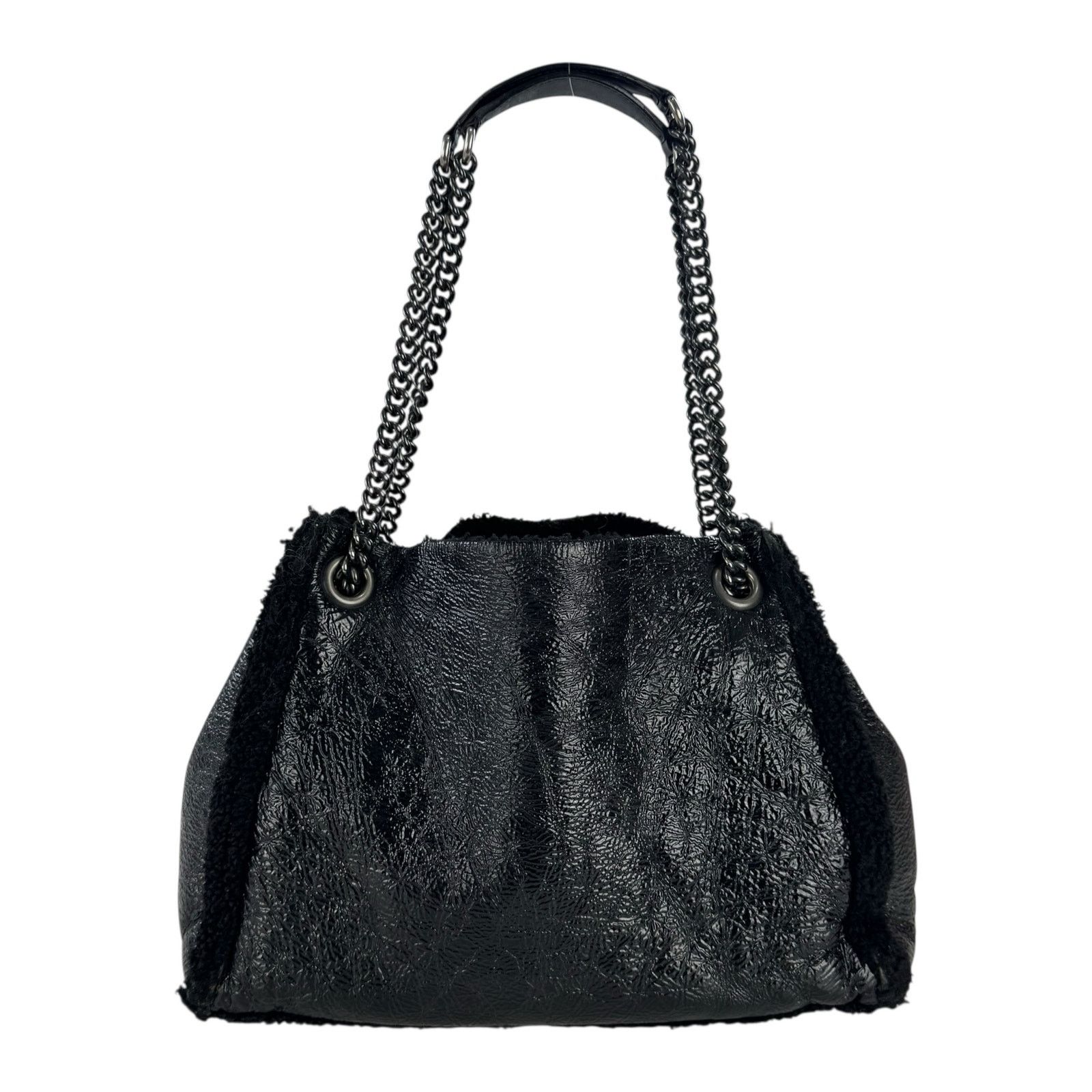 Gucci Gucci Soho Shearling Double Chain Bag Size ONE SIZE - 2 Thumbnail