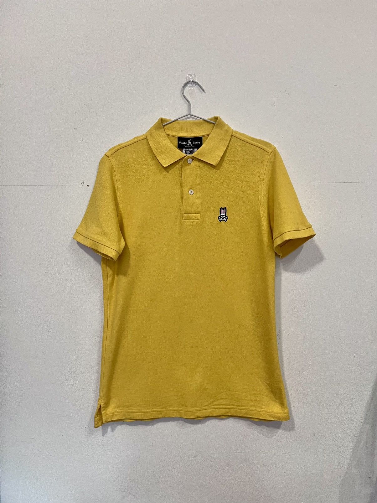 Psycho Bunny Psycho Bunny Mustard Yellow Polo Shirt – Size 3 (M) Size US M / EU 48-50 / 2 - 1 Thumbnail