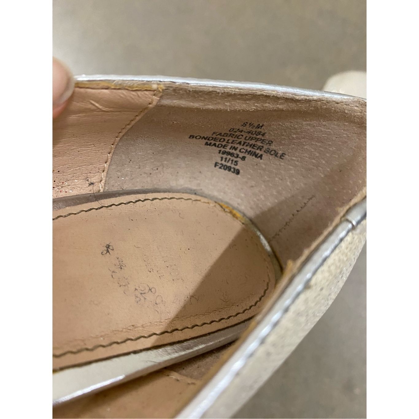 Mac Miller I. Miller Celest Champagne Cocktail Dress Wedding Shoes Heel Size US 6.5 / IT 36.5 - 8 Thumbnail