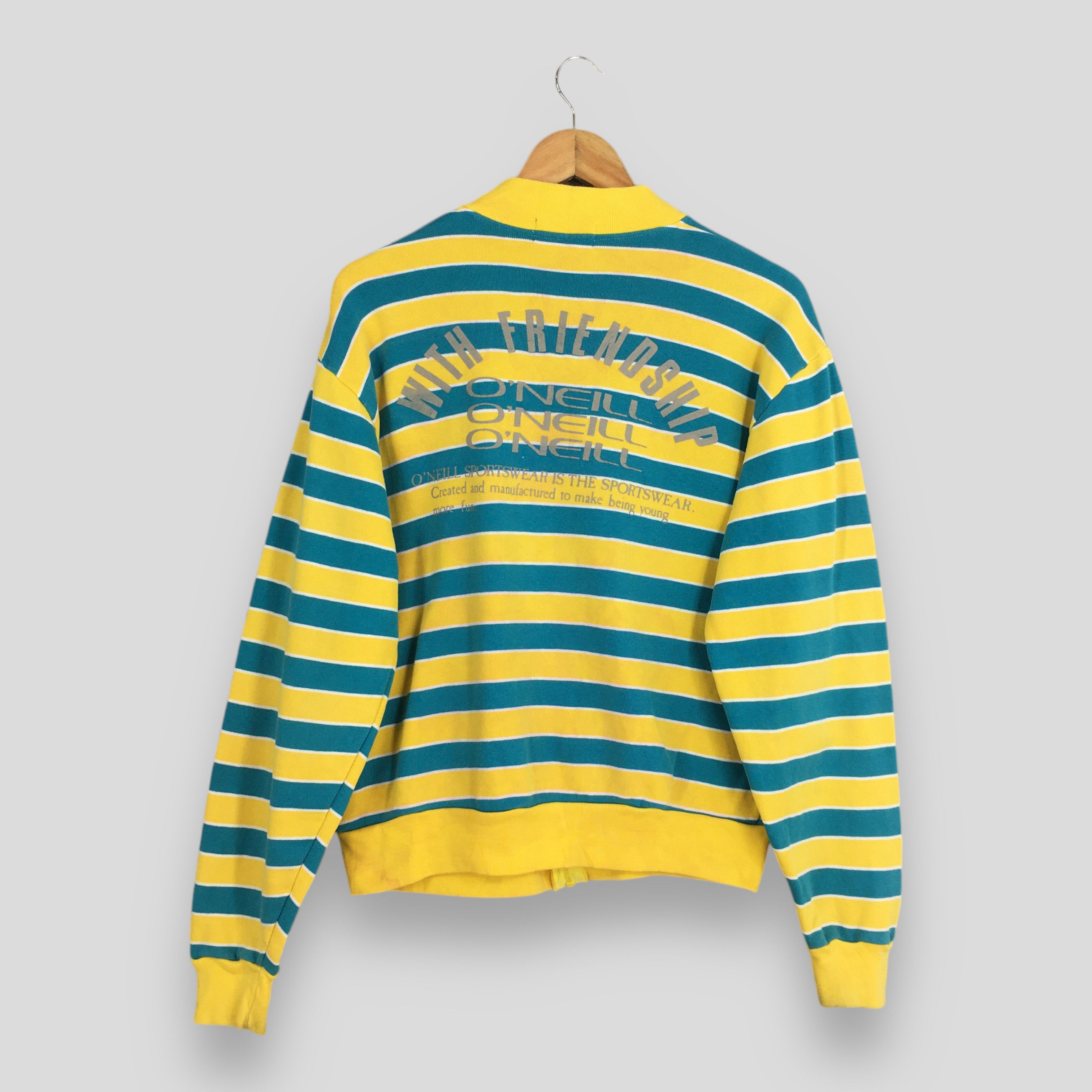 Vintage Vintage Oneill Surfboarding Stripes Sweatshirt Large Size US L / EU 52-54 / 3 - 6 Thumbnail