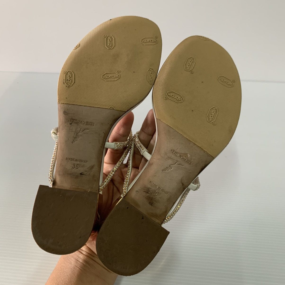 Rene Caovilla 🔥‼️HOT ITEM‼️🔥Authentic Rene Caovilla Sandals Shoes Size US 6 / IT 36 - 6 Thumbnail