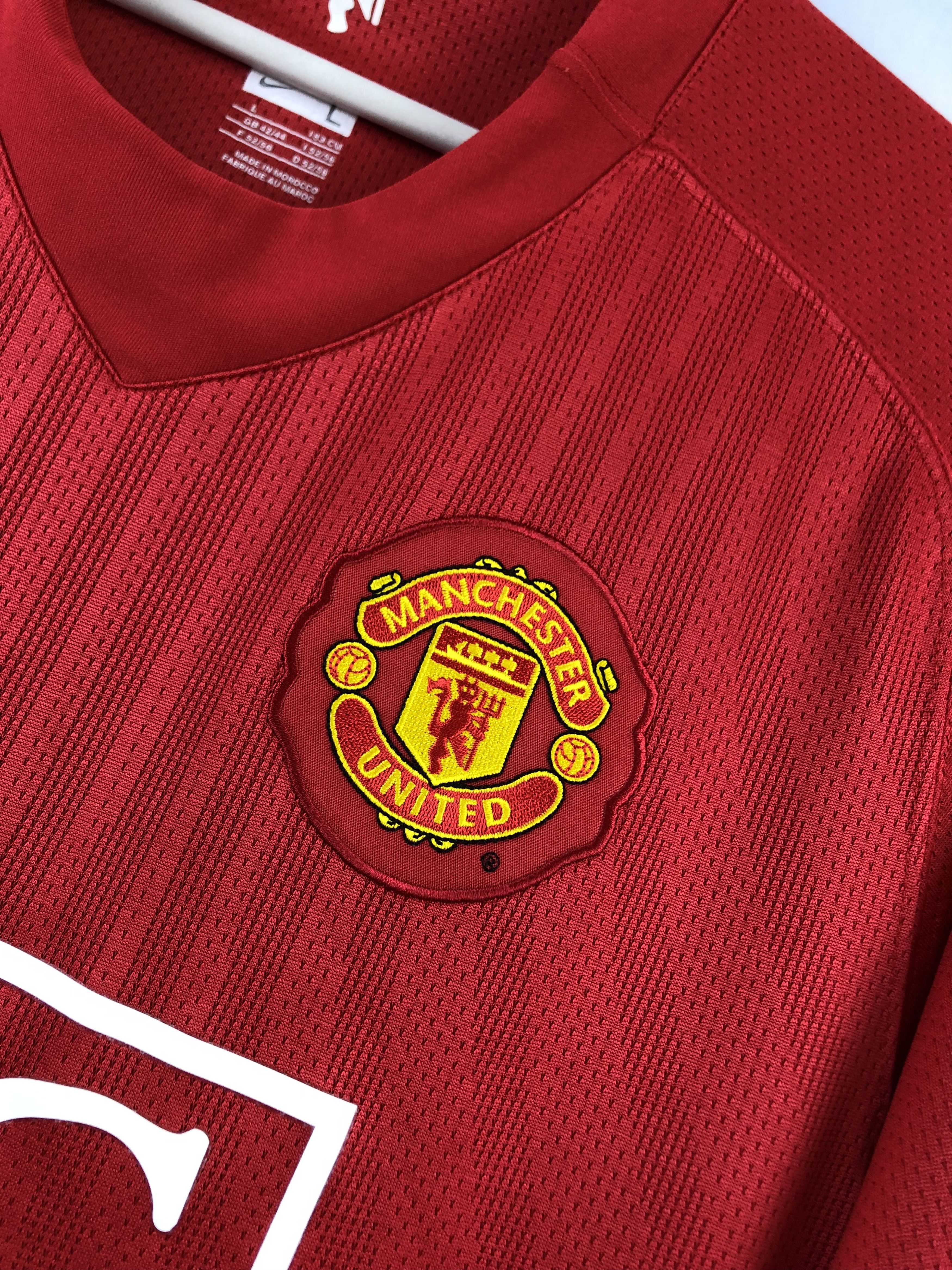 Nike Manchester United football shirt 2007 Nike Jersey Rare Size US L / EU 52-54 / 3 - 6 Thumbnail