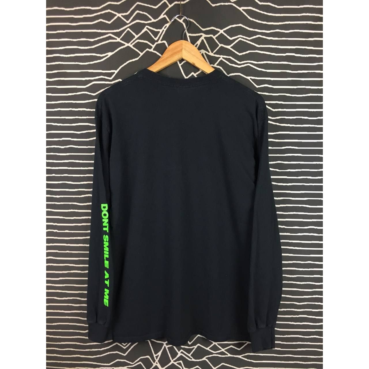 Band Tees × Billie Eilish × Rap Tees Billie Eilish Don't Smile At Me Long Sleeve Tee Size US L / EU 52-54 / 3 - 7 Thumbnail