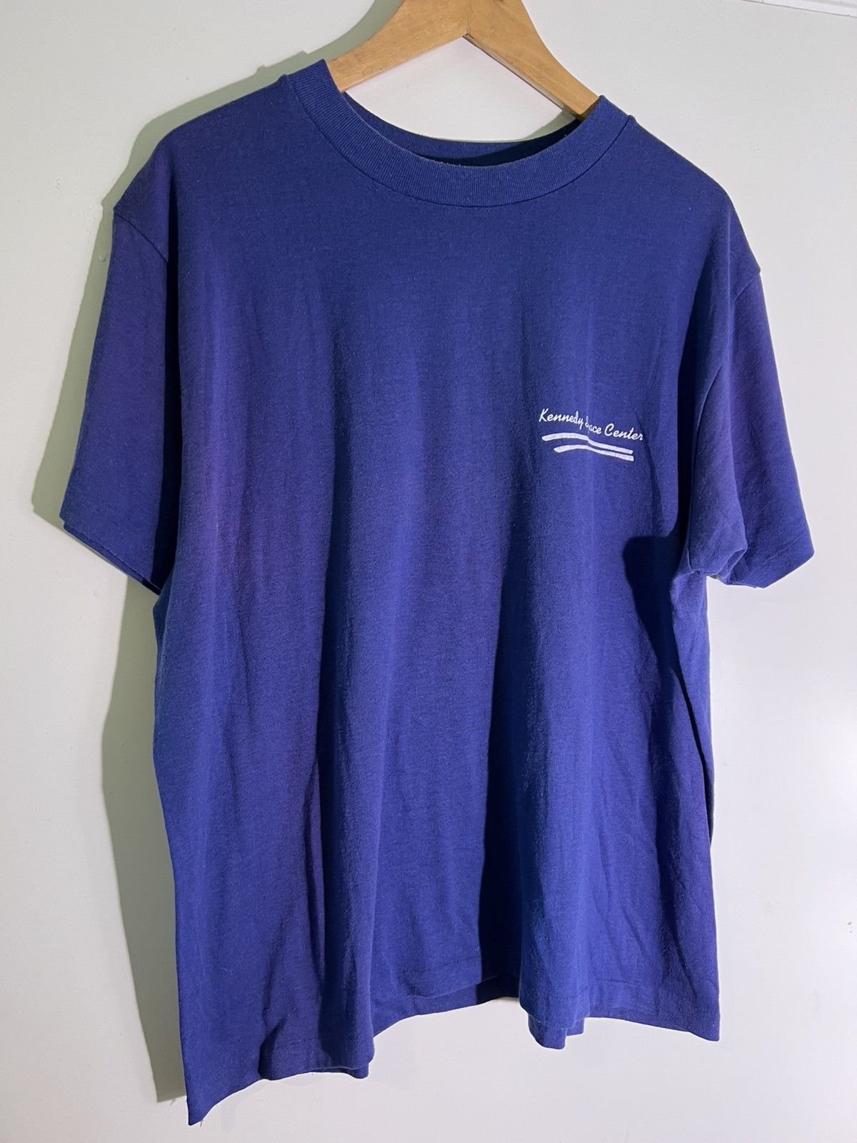 Vintage 70’s 80’s VTG Vintage Kennedy Space Center USA Retro T Shirt Size US XL / EU 56 / 4 - 2 Thumbnail